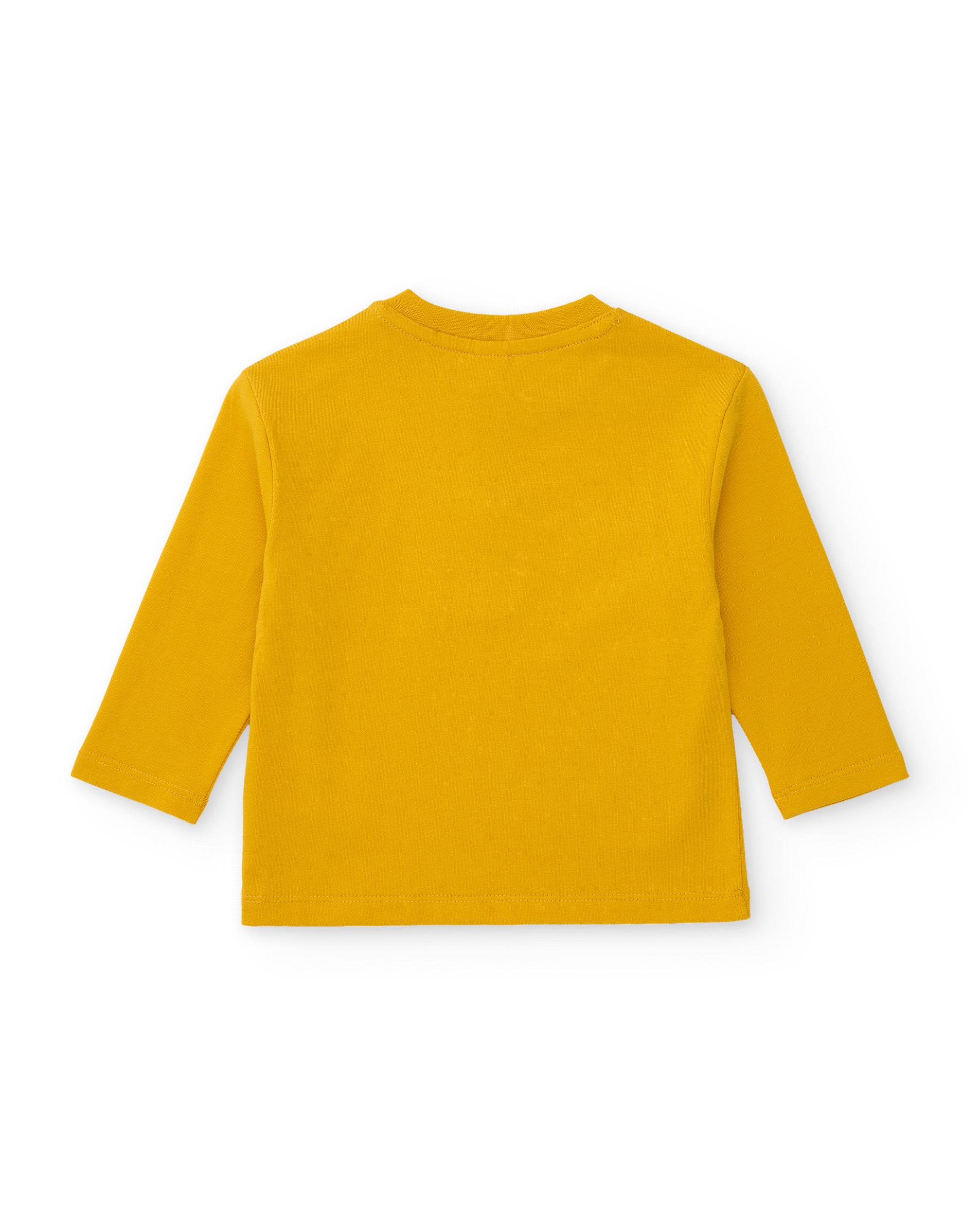 TucTuc Magliette Maglia bimbo taxi cotone gialla 4 anni