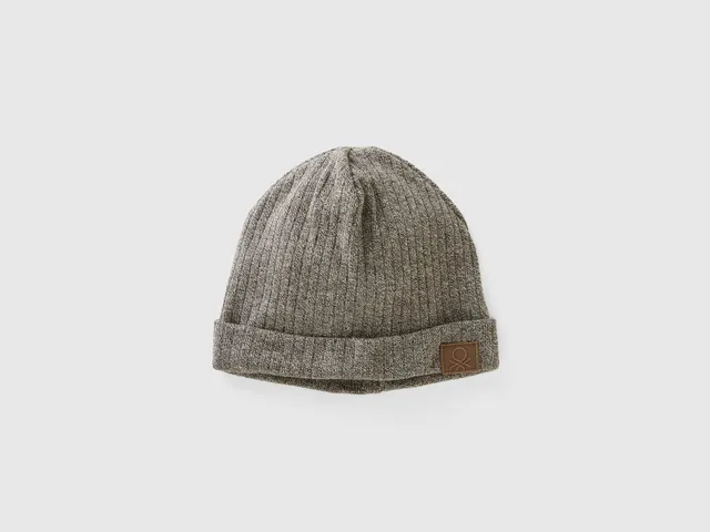 United Colors of Benetton Cappello Viscosa Elasticizzata Costine