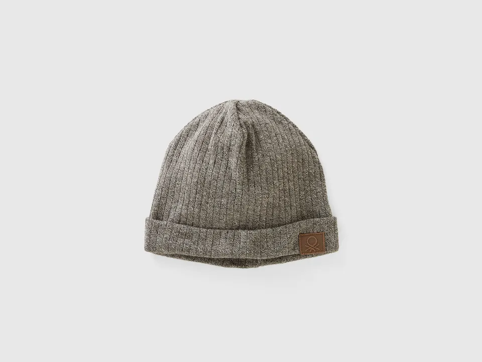 United Colors of Benetton Cappello Viscosa Elasticizzata Costine