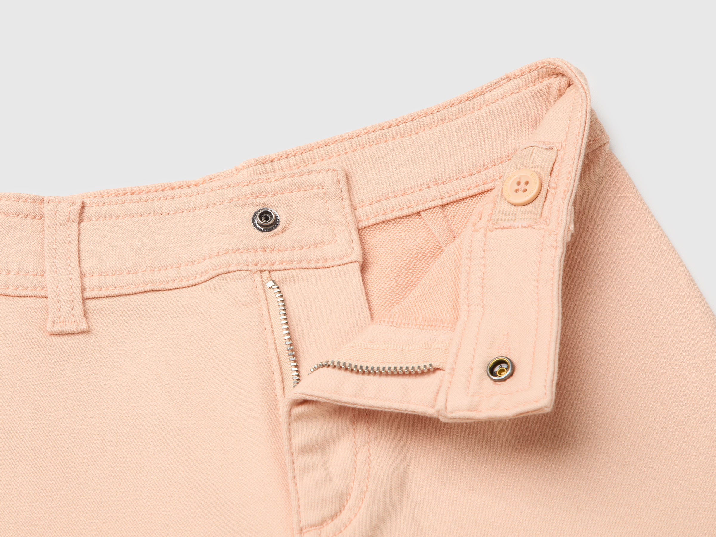 United Colors of Benetton Trousers Pantaloni gamba larga cotone stretch