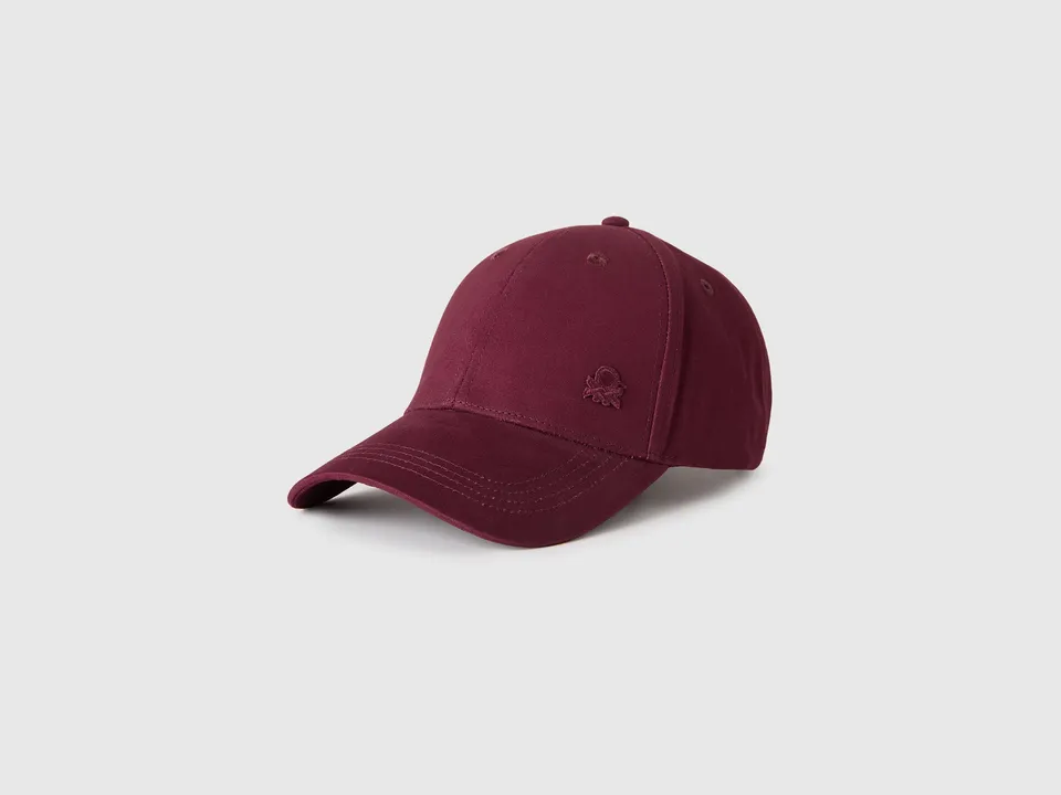 United Colors of Benetton Baseball Cap Cotone OS Logo