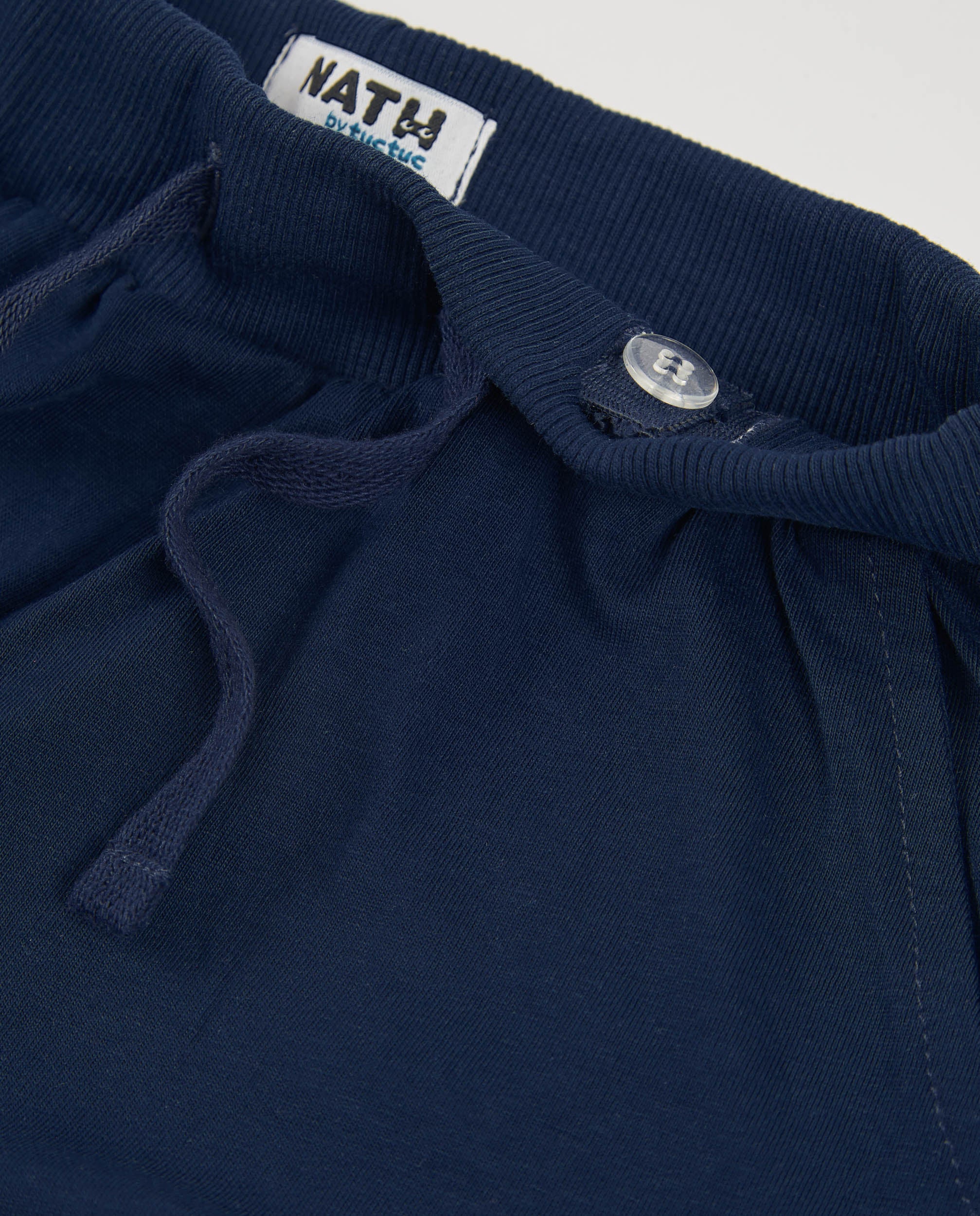 TucTuc Bermuda shorts bambina navy volant cotone