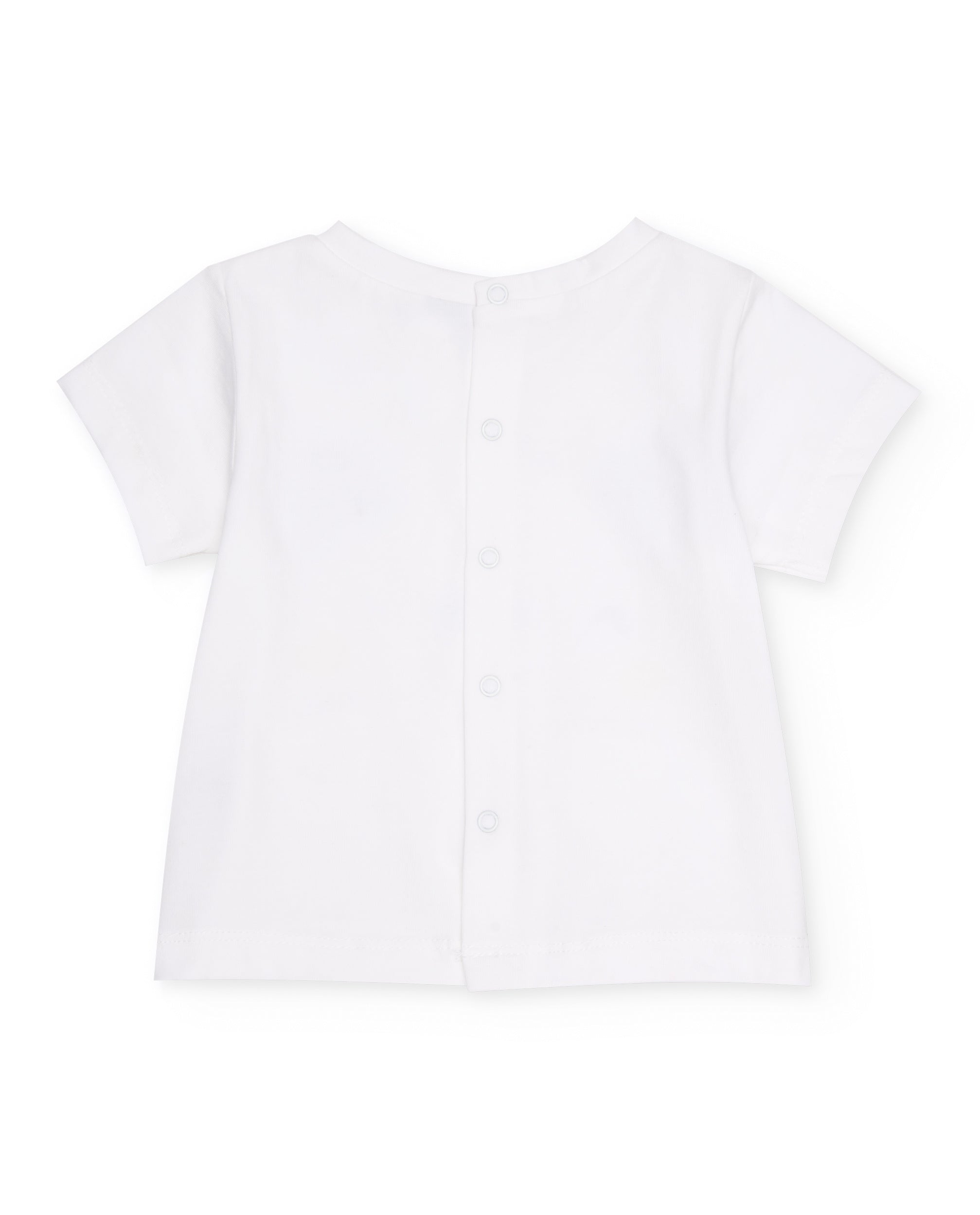 TucTuc Completi maglia neonato bianco cagnolino shorts