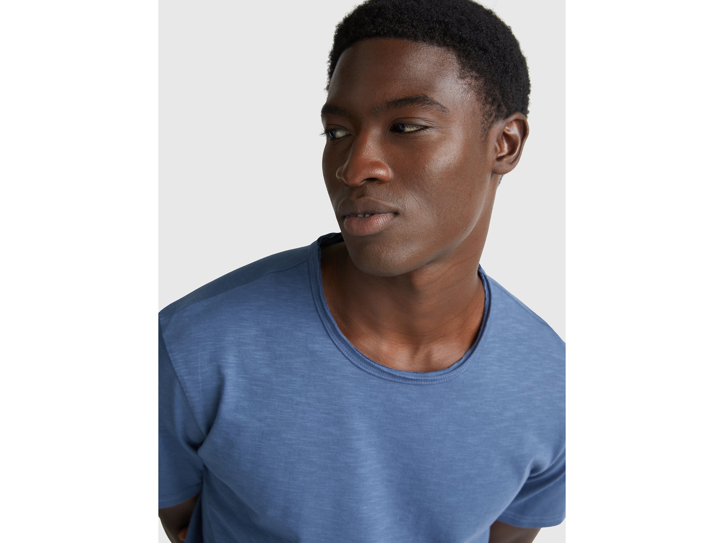 United Colors of Benetton T-Shirts Slub cotton t-shirt cotone
