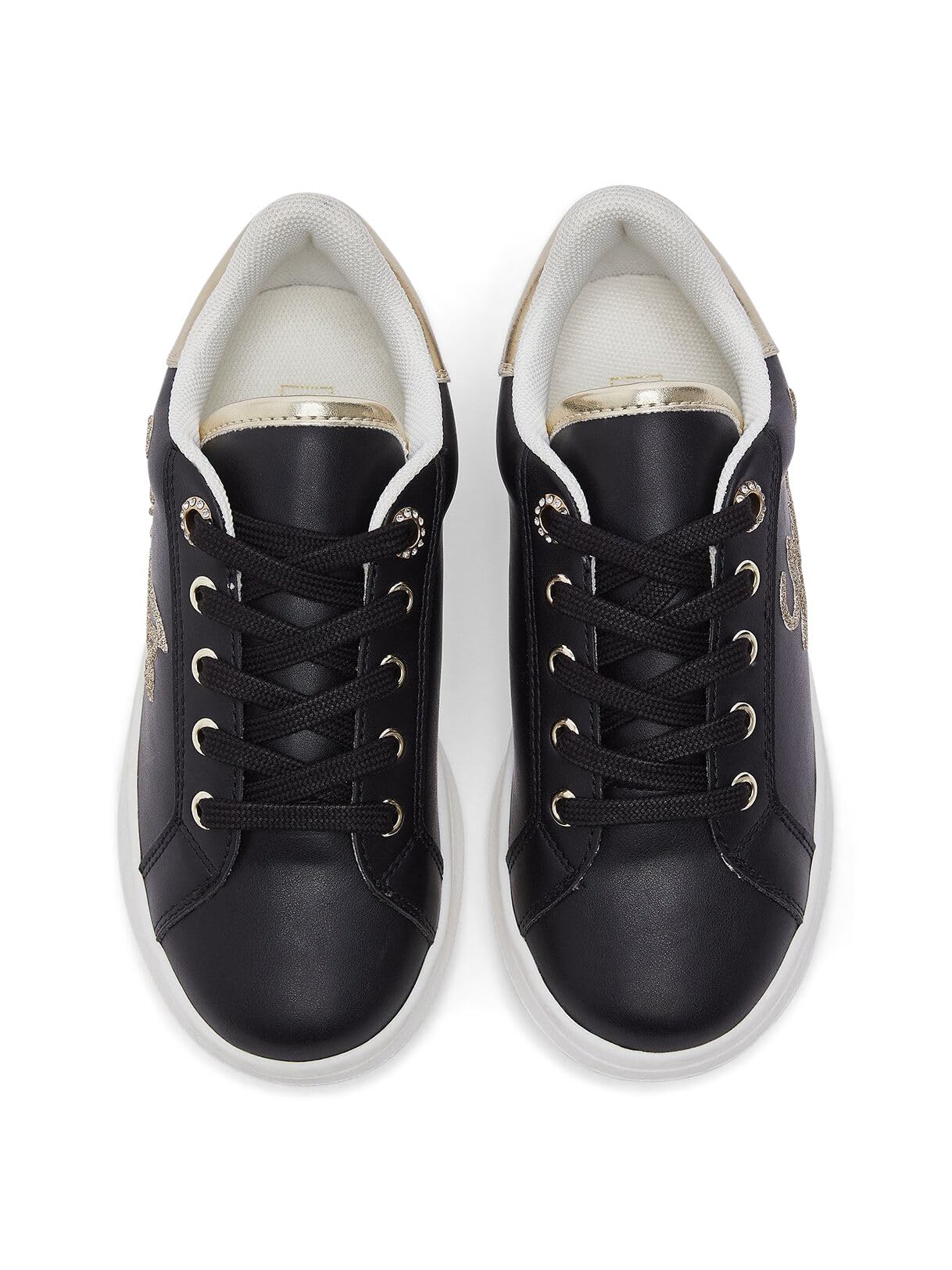 Liu Jo Sneakers Logo Glitter Bambina 32 EU Nere