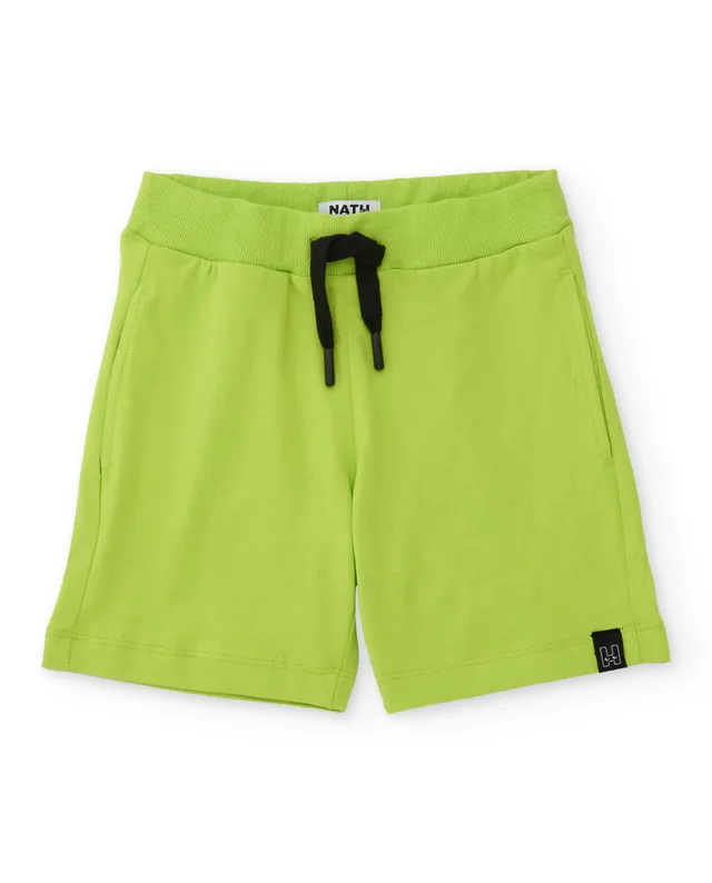 TucTuc Bermuda Pantaloncini Bimbo Verde Lime con Tasche