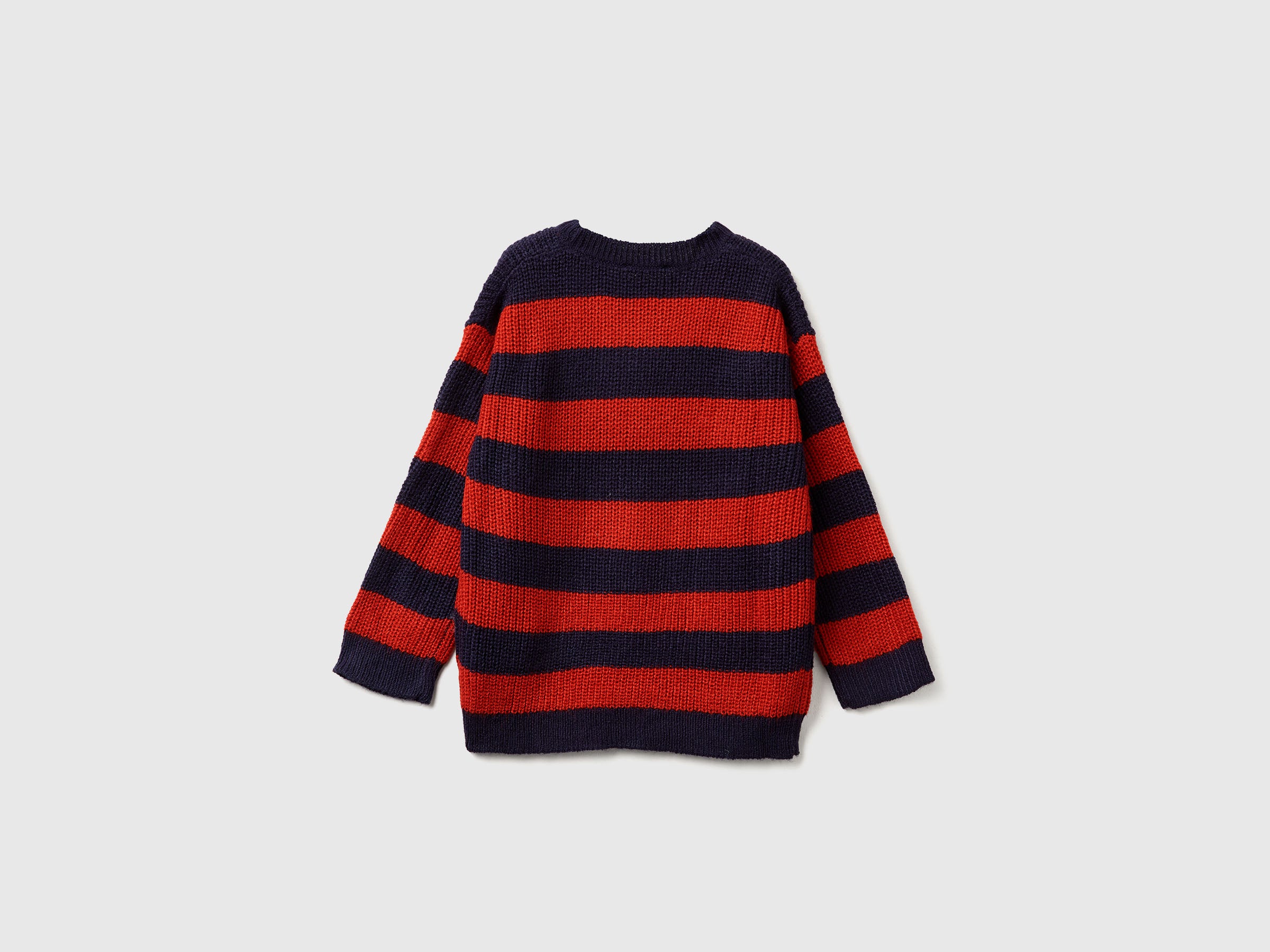 United Colors of Benetton Maglione Righe Girocollo Cotone 104