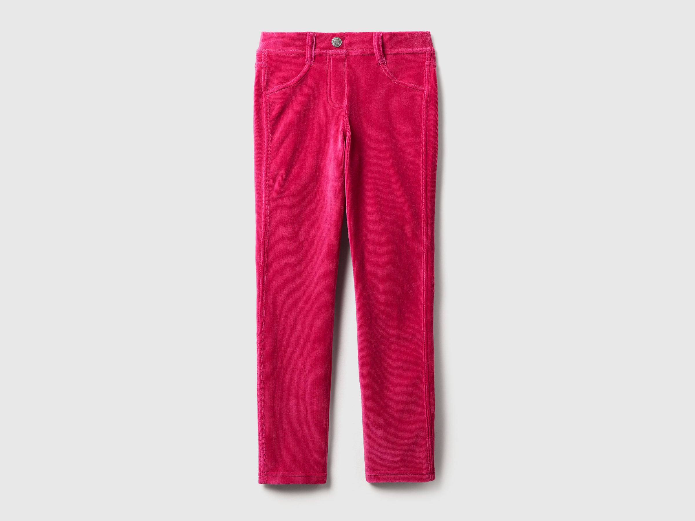 United Colors of Benetton Trousers pantaloni ciniglia skinny