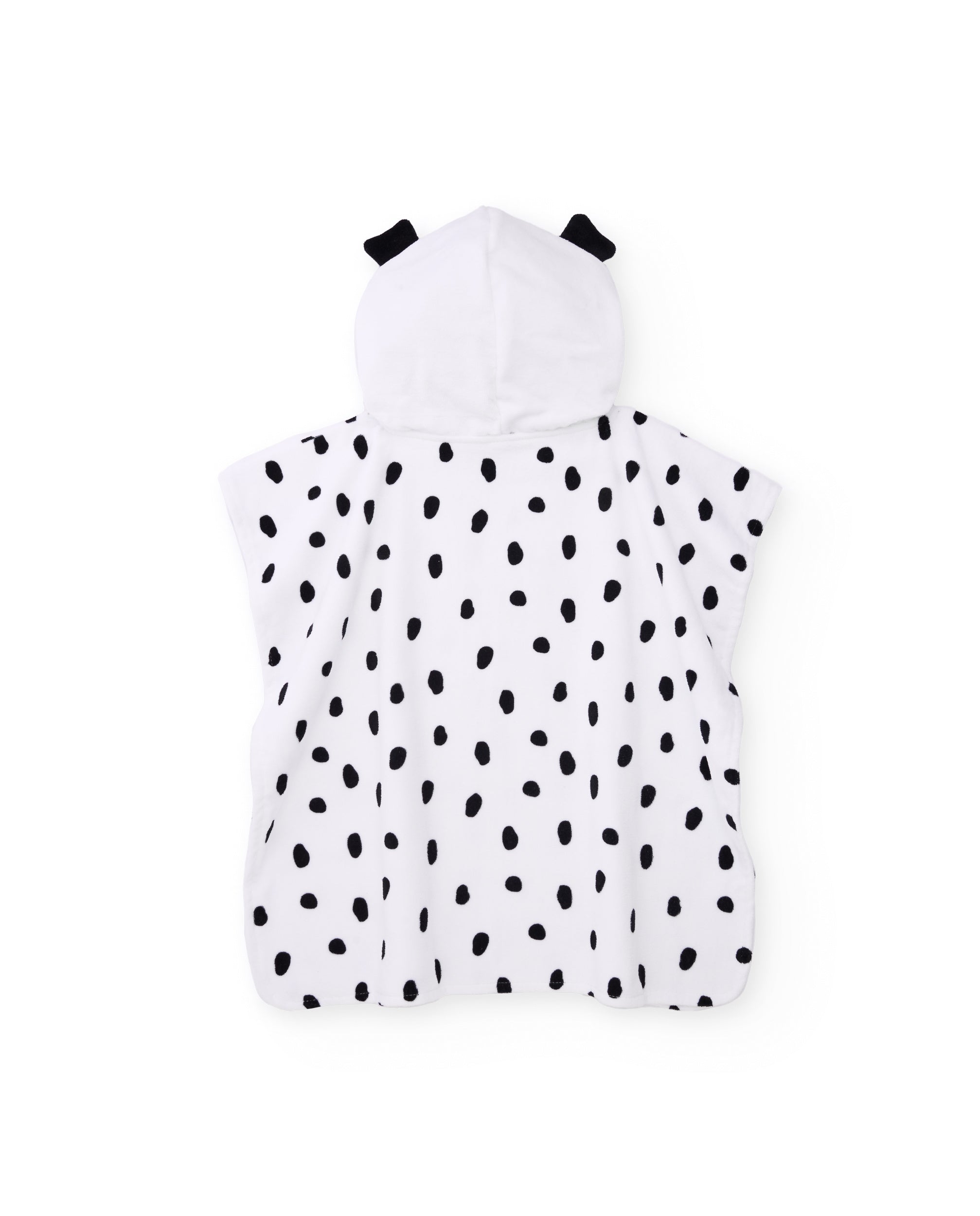 TucTuc Asciugamani poncho neonato bianco con orecchie