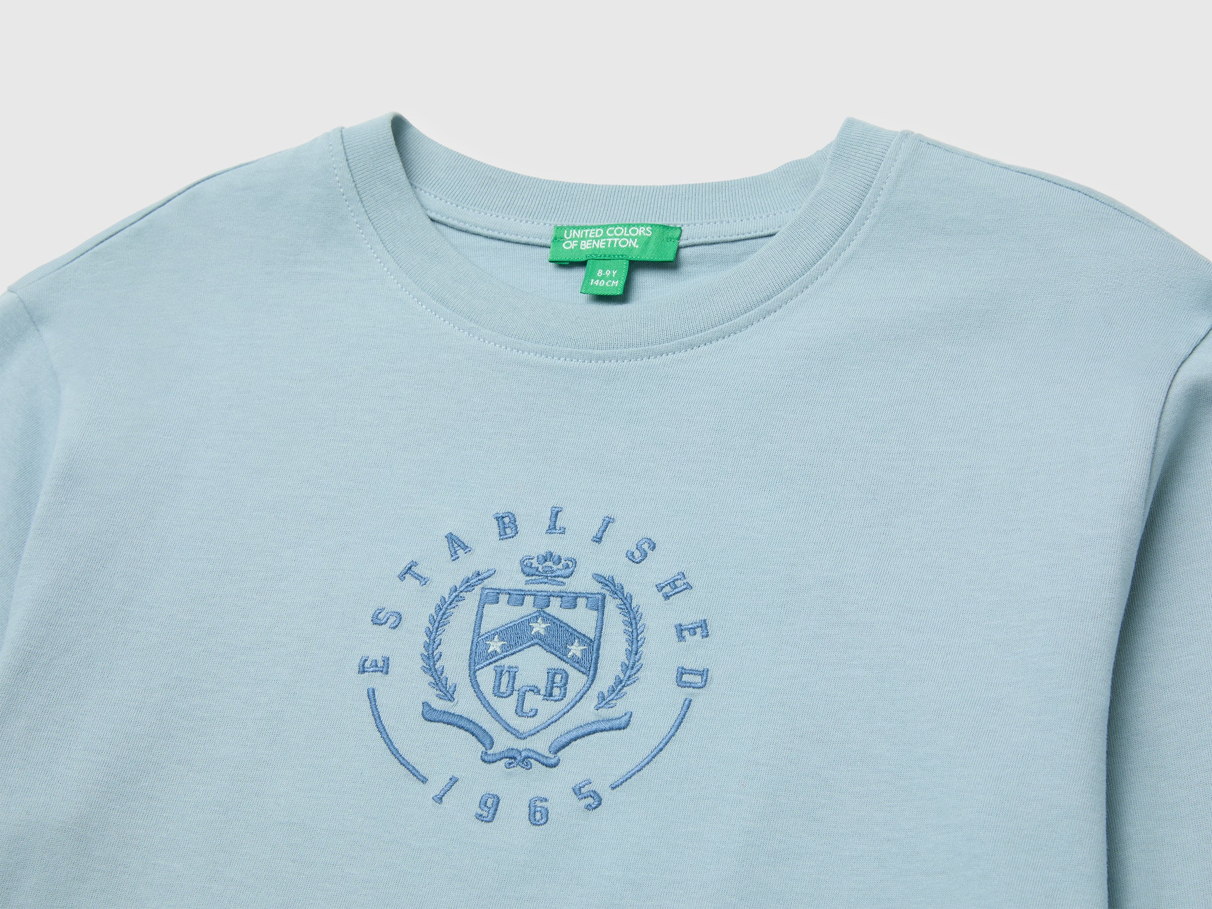 United Colors of Benetton t-shirt manica lunga M cotone bio