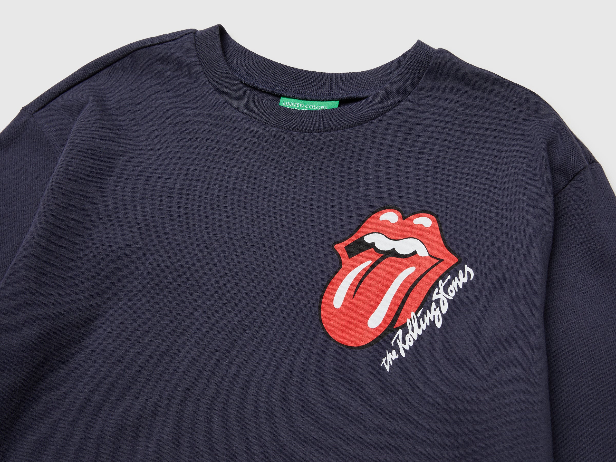 United Colors of Benetton Rolling Stones t-shirt S cotone bio