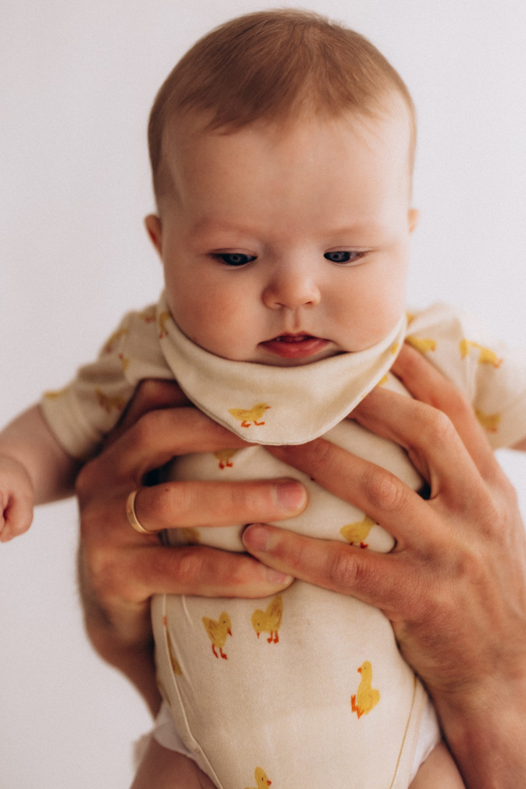 Woolly Organic Bib bavaglino neonato cotone bio interlock