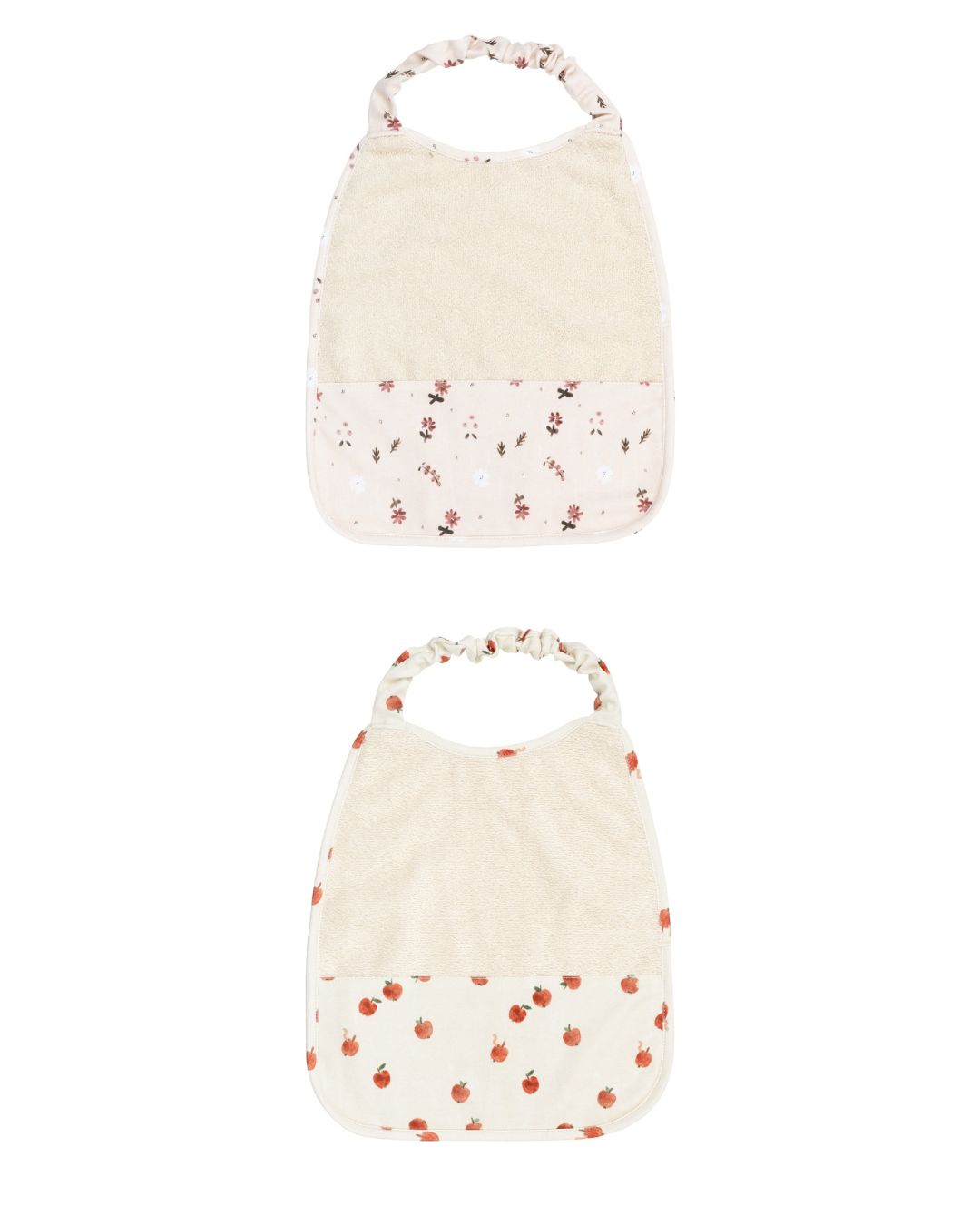 Woolly Organic Baby Bibs Pull-Over Bib bavaglino Ecru cotone organico