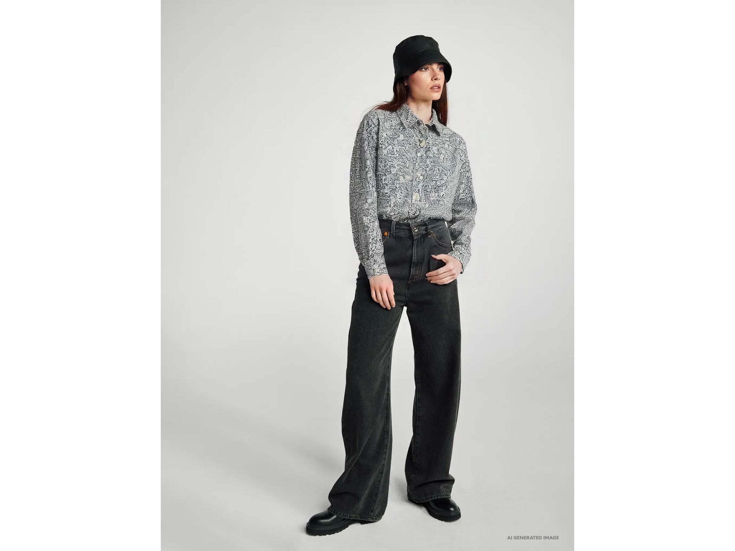 United Colors of Benetton camicia fantasia cotone leggero