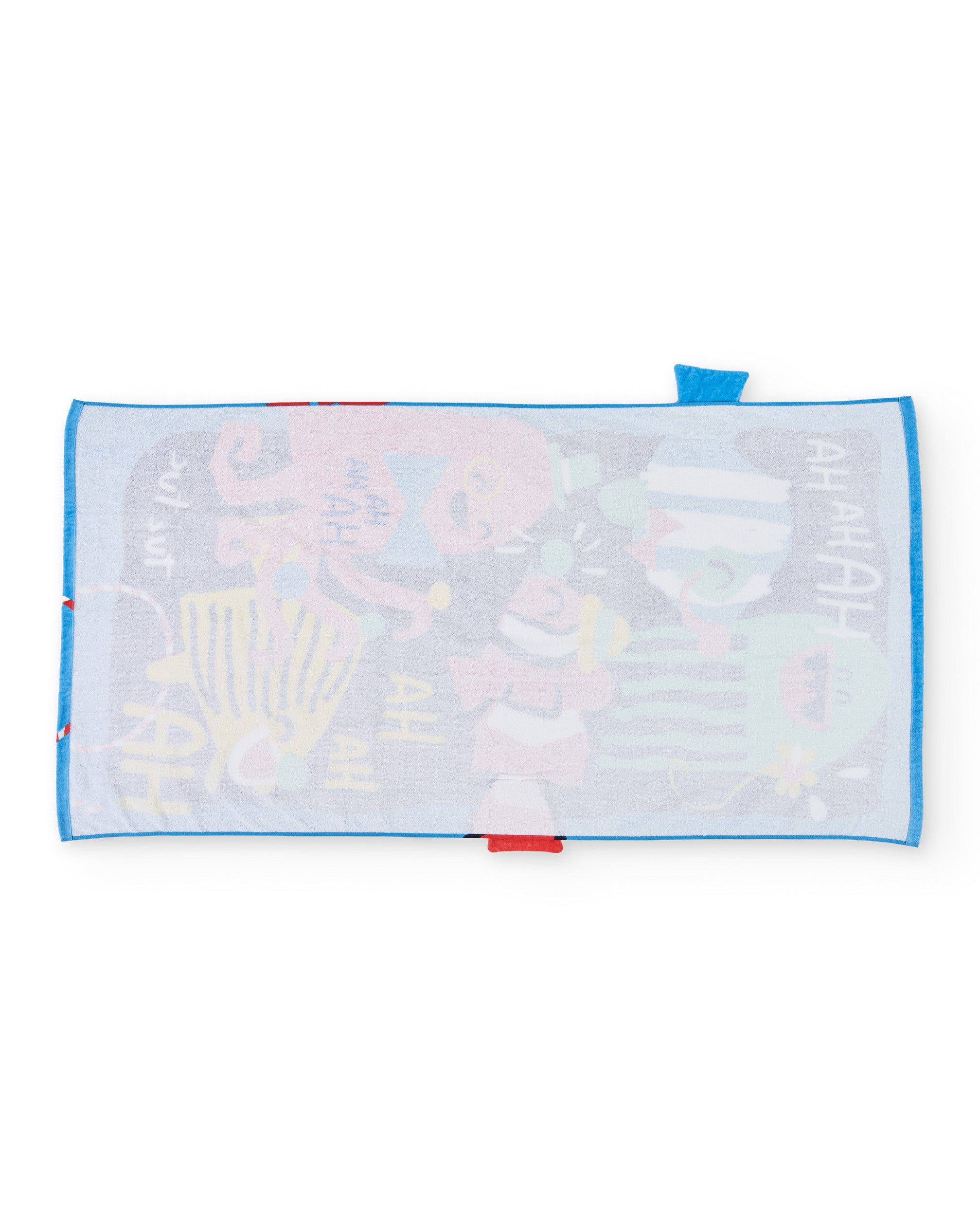 TucTuc Asciugamani Telo mare bambino blu animali marini