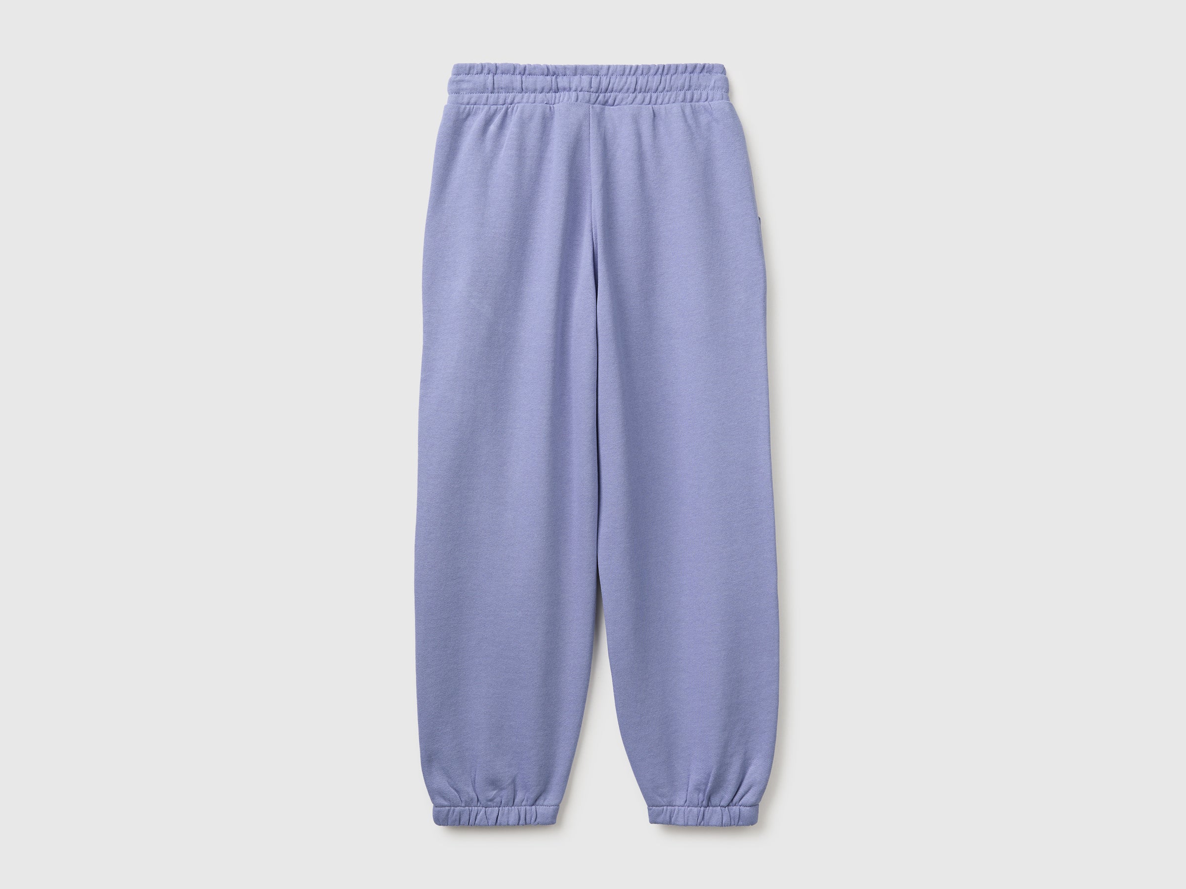 Benetton Logo sweatpants pantaloni tuta cotone taglia M