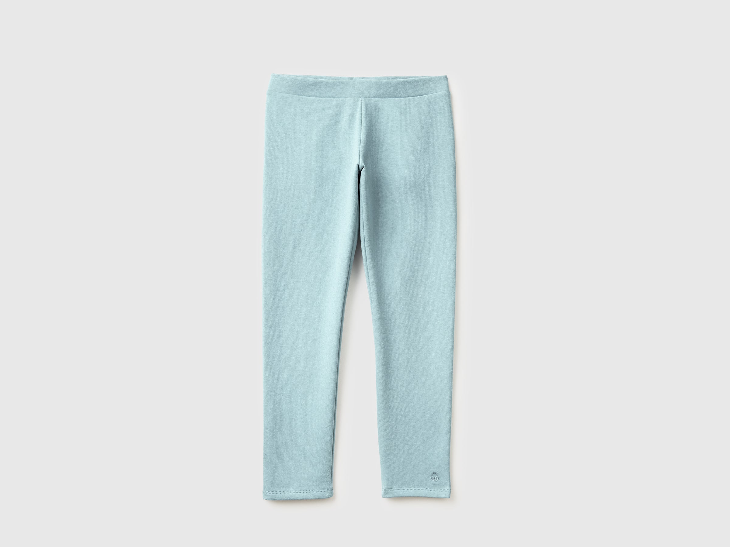 Benetton Warm sweat leggings felpa cotone taglia M
