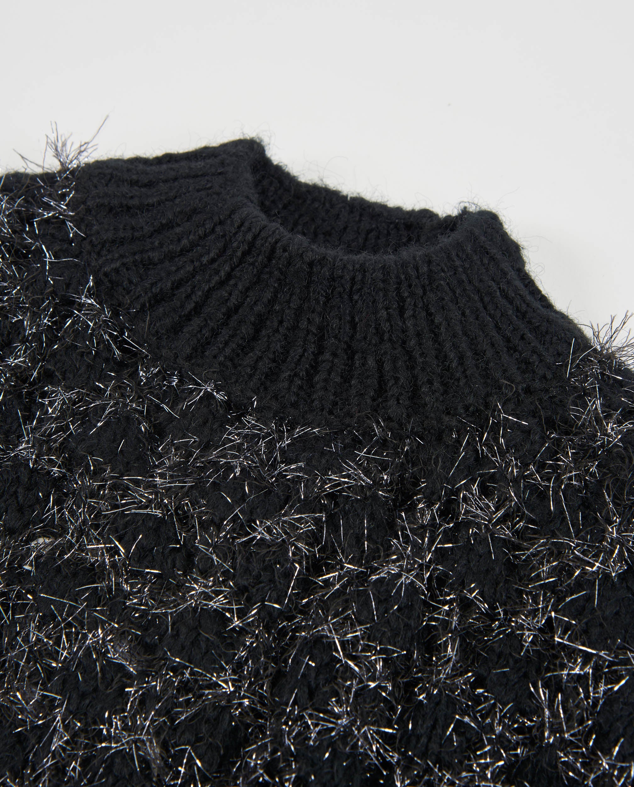 TucTuc Maglioni pullover bambina nero lurex maglia