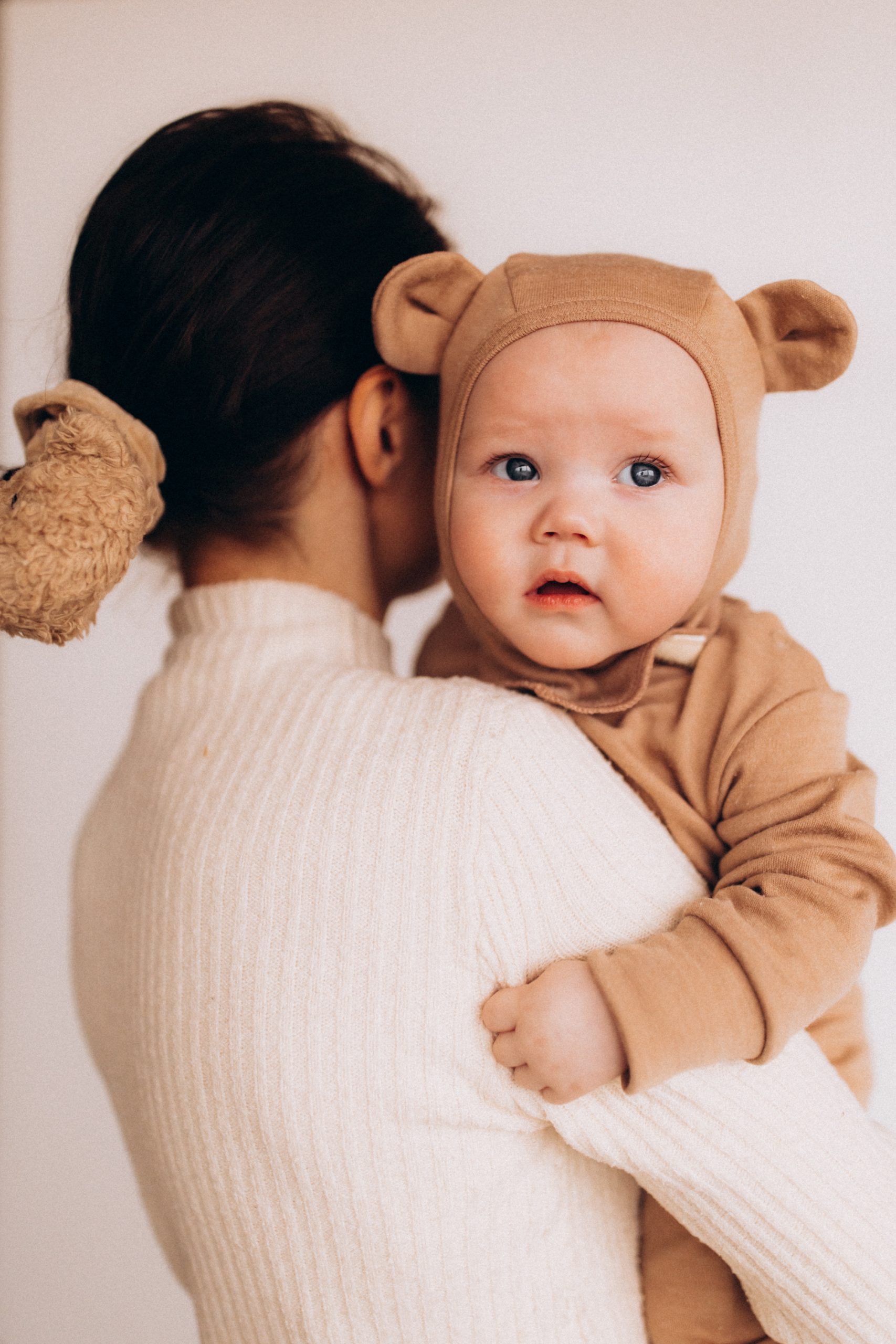 Woolly Organic Balaclava passamontagna neonato lana e seta