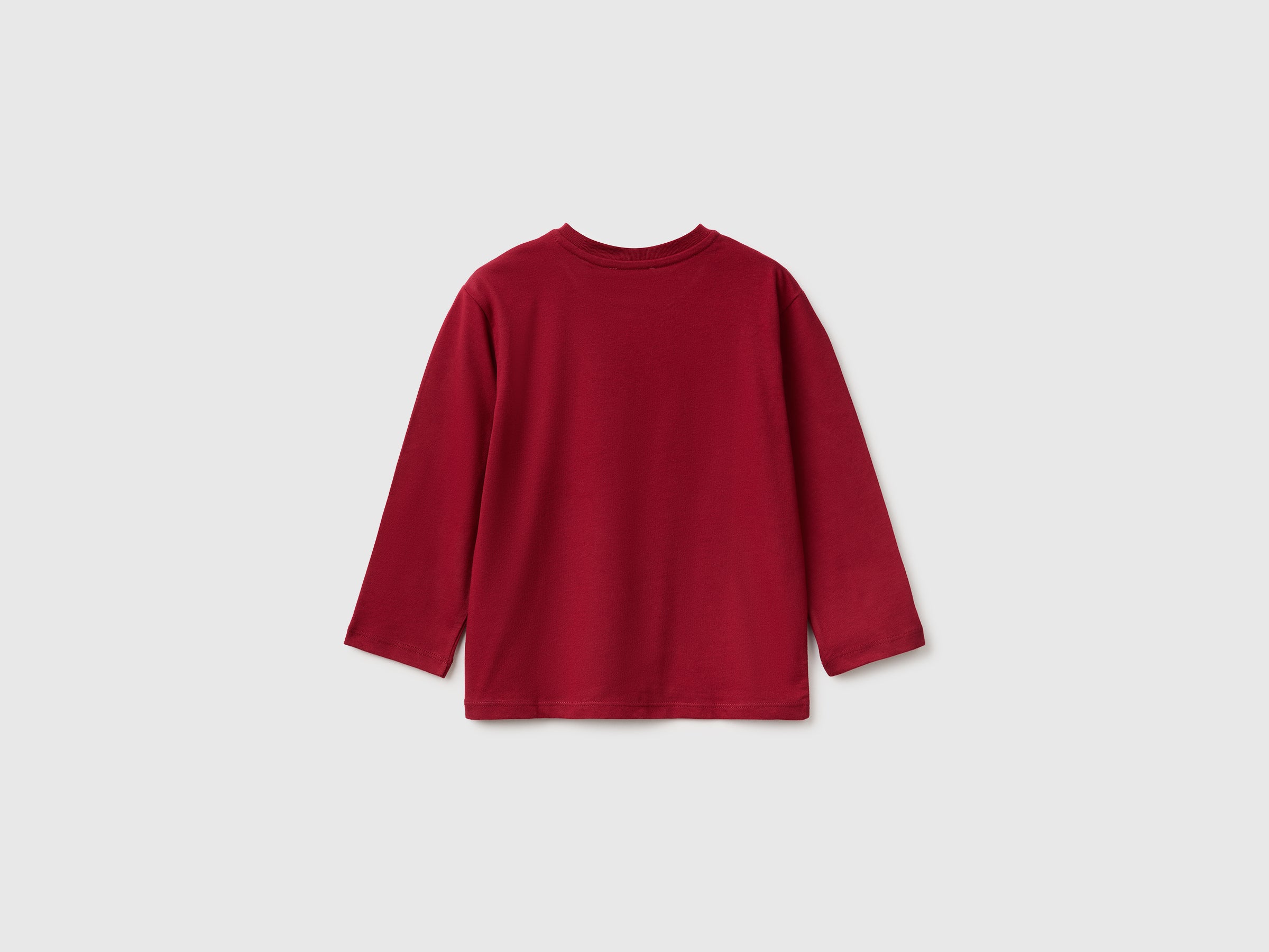 United Colors of Benetton T-Shirts maglietta bimbo cotone bio stampa 82
