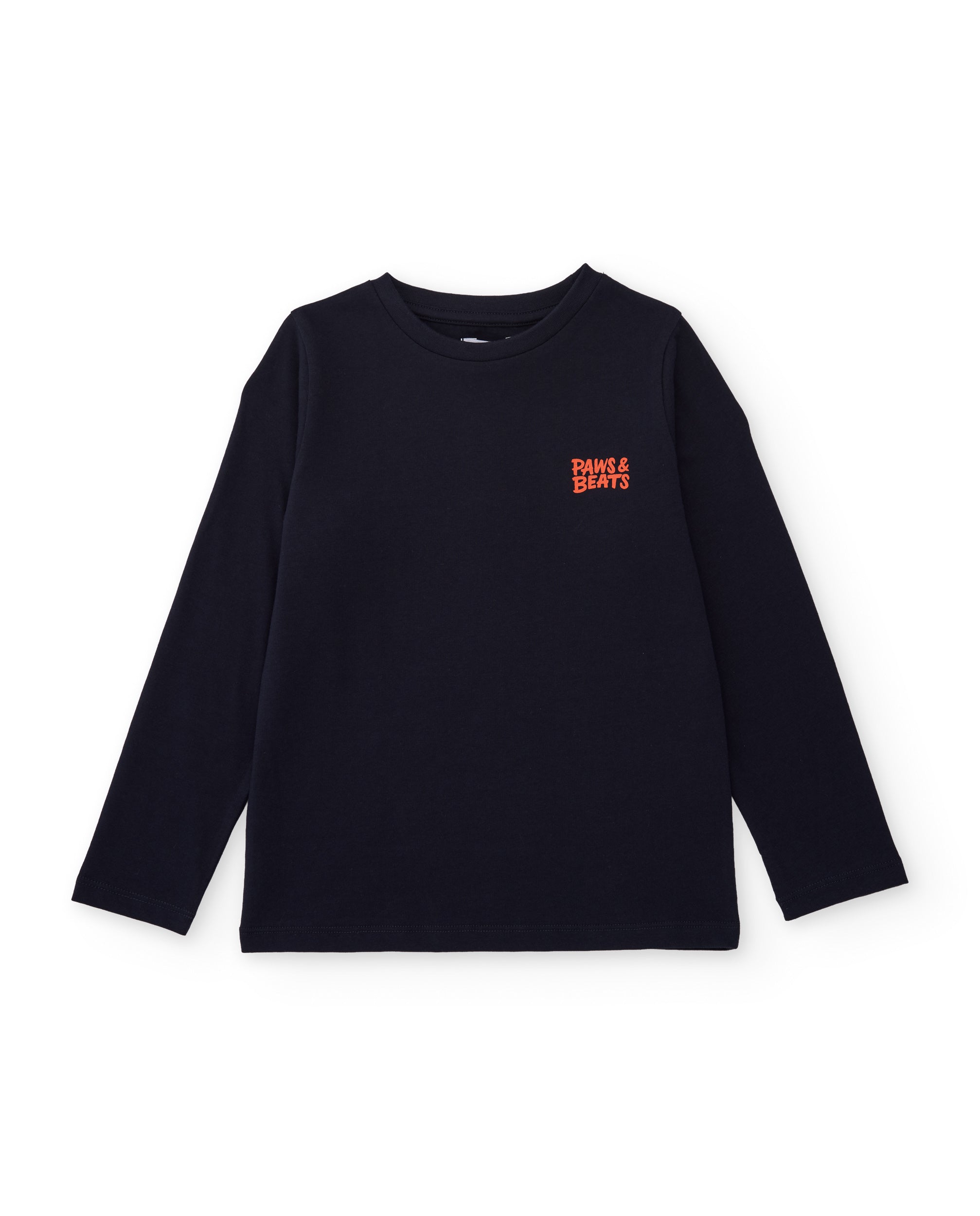 TucTuc Magliette Maglia Blu Navy Bambino Maniche Lunghe