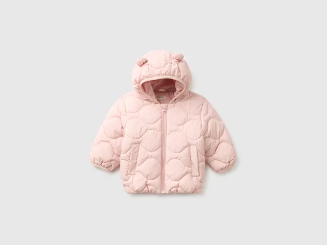 United Colors of Benetton Piumino Cappuccio Orecchie Taglia 56