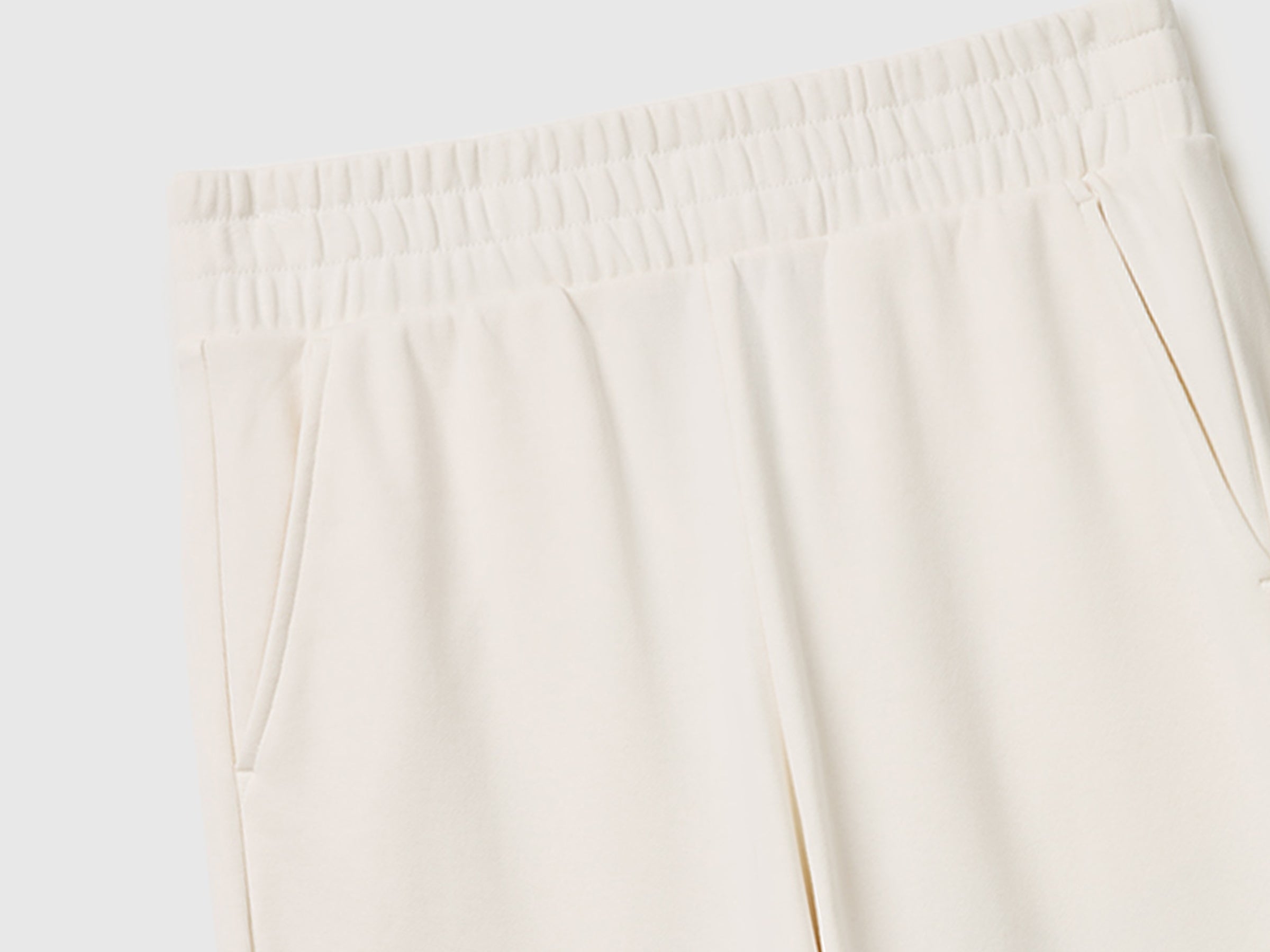 United Colors of Benetton Pantaloni Tuta Cotone Gamba Larga