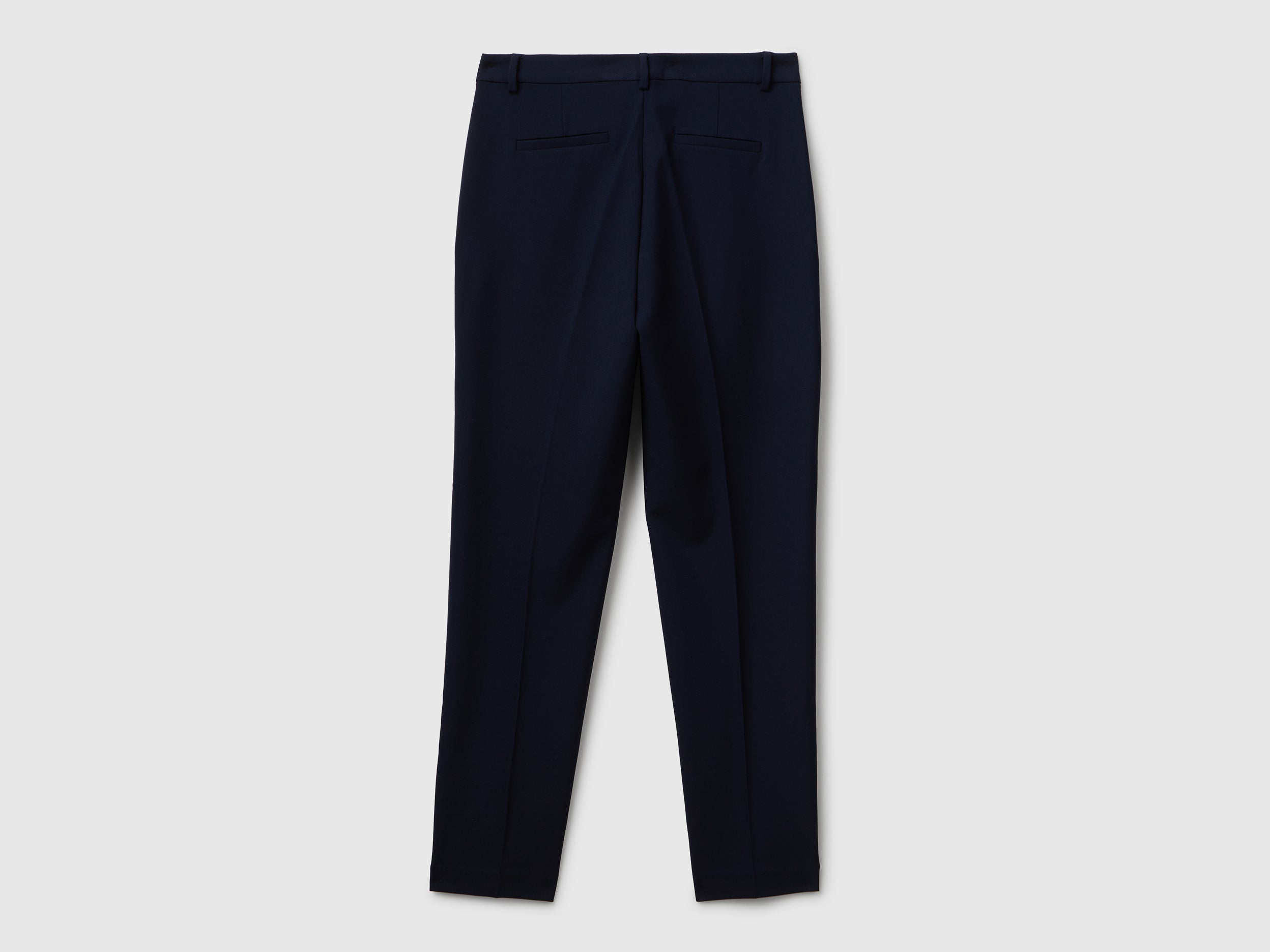 United Colors of Benetton Pantaloni Gamba Dritta Viscosa Stretch Donna