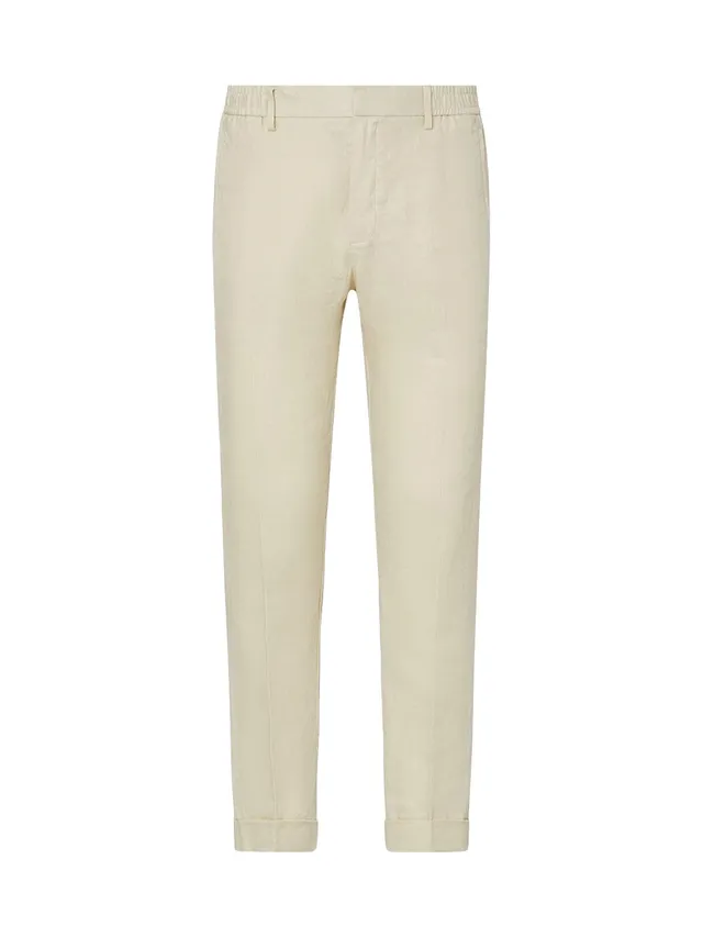 Liu Jo Pantaloni 100% Lino Uomo Taglia 44