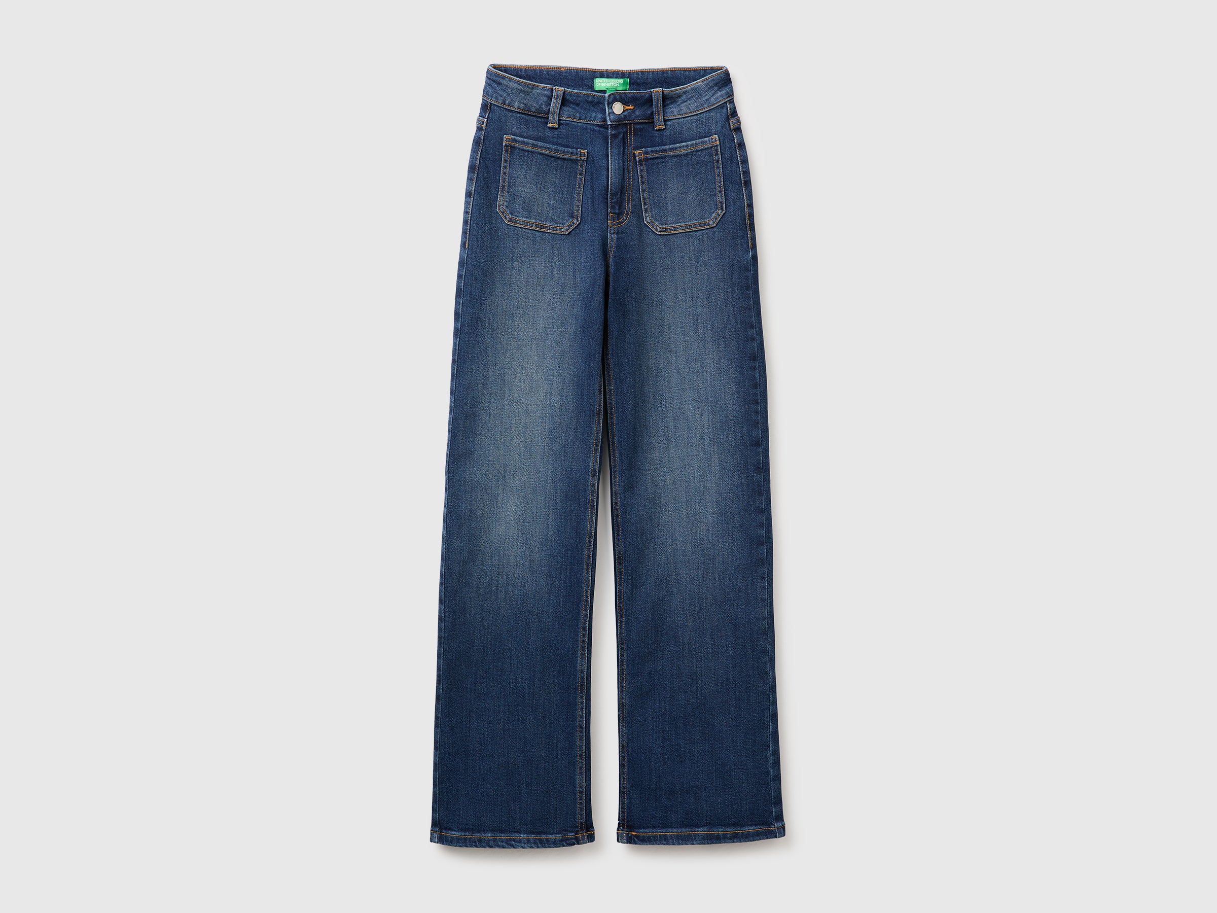 United Colors of Benetton Jeans dritti straight 28 cotone elasticizzato