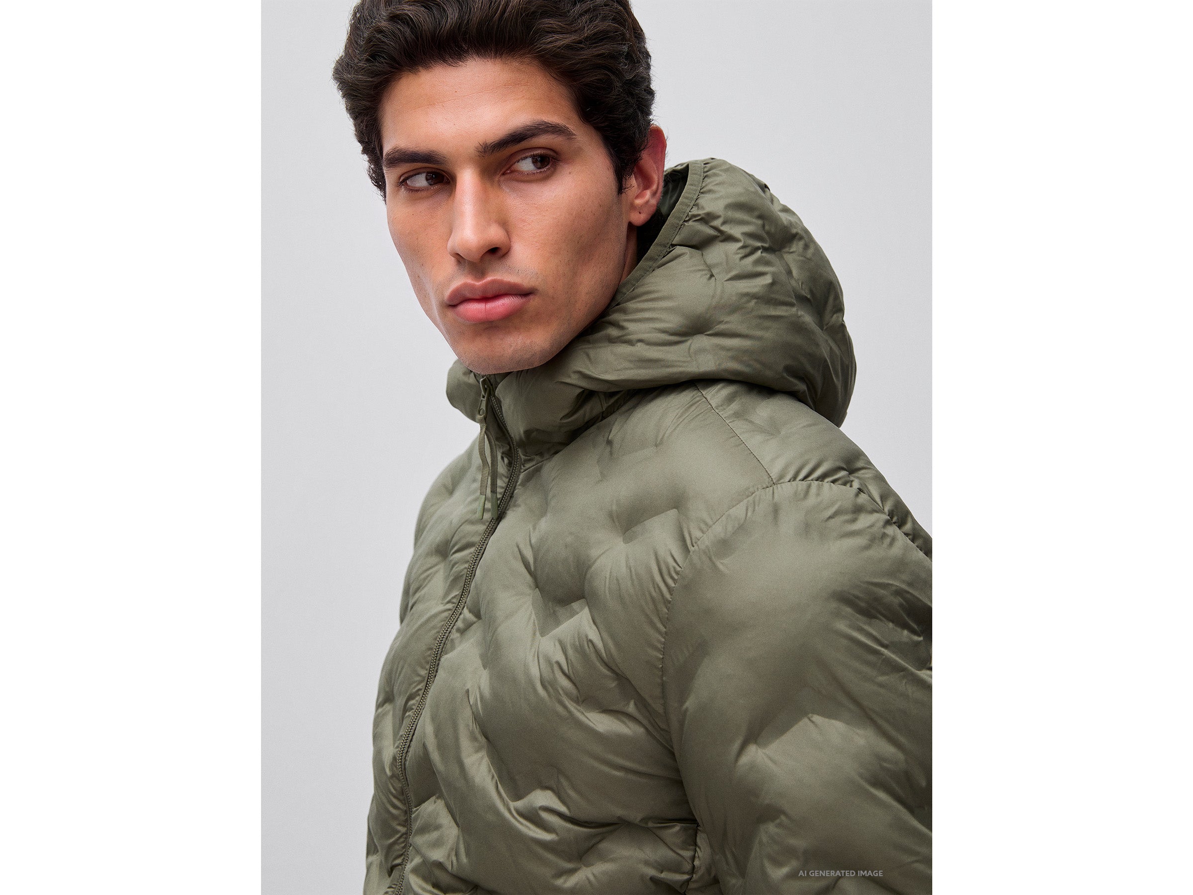United Colors of Benetton regular fit piumino imbottito L riciclato