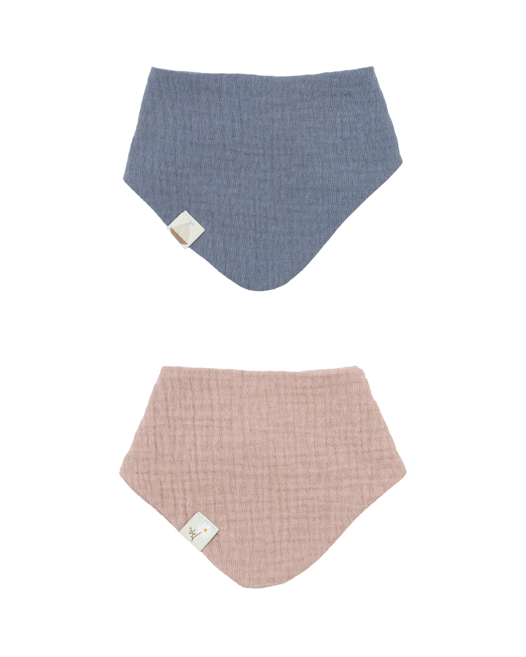 Woolly Organic Bavaglino Mussola Etichetta Cotone Bio GOTS SS27