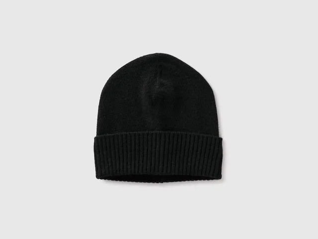 United Colors of Benetton Bags Cappello Lana Pura Tinta Unita