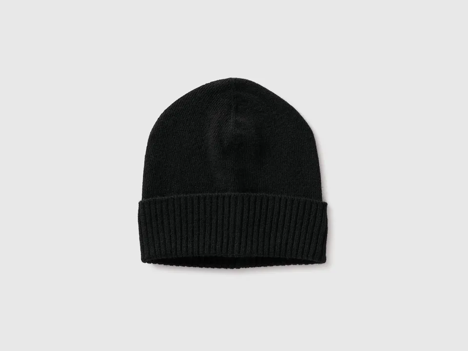 United Colors of Benetton Bags Cappello Lana Pura Tinta Unita