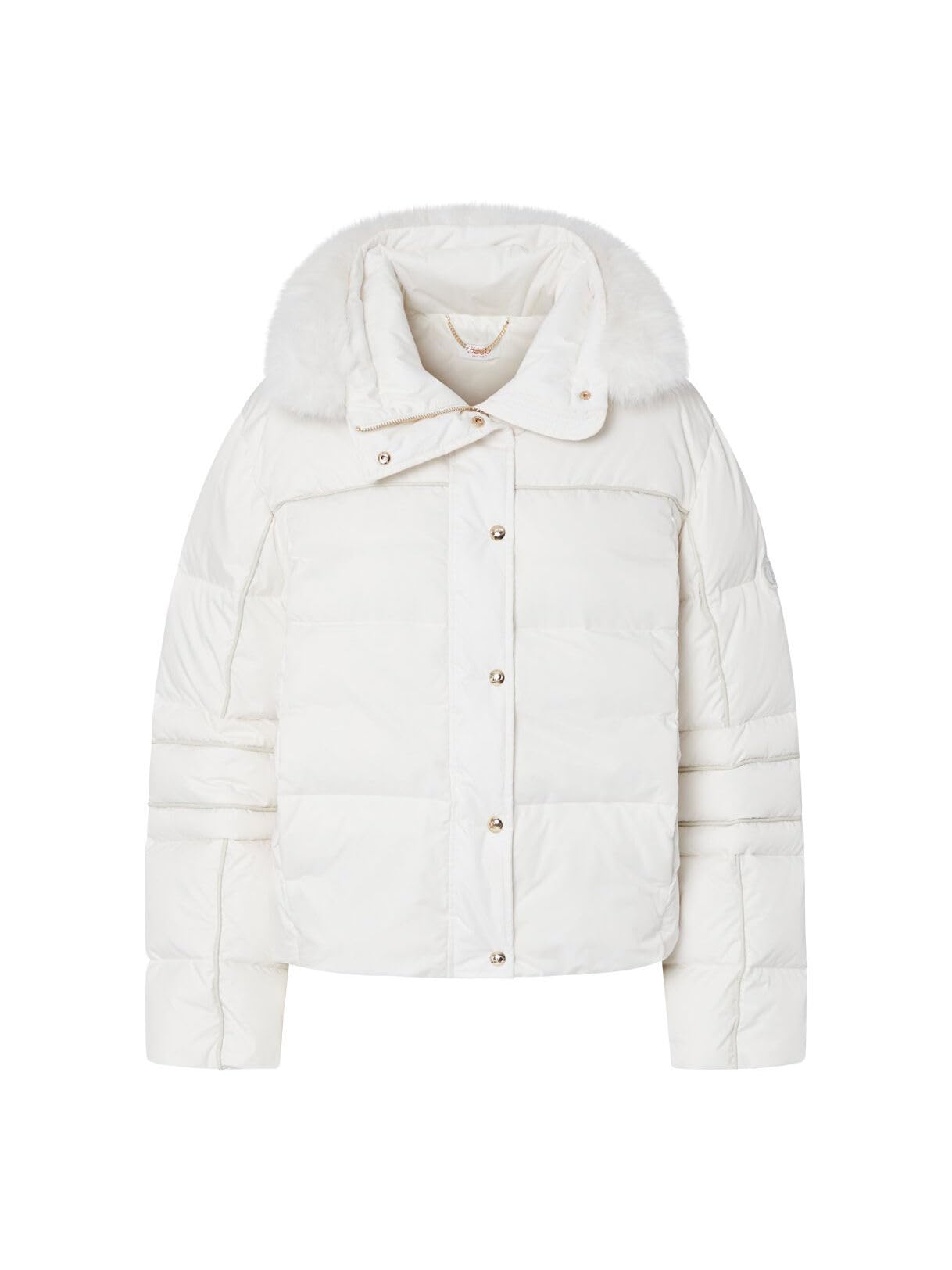 Liu Jo Giacche Piumino Colletto Teddy Nylon Piuma Taglia L