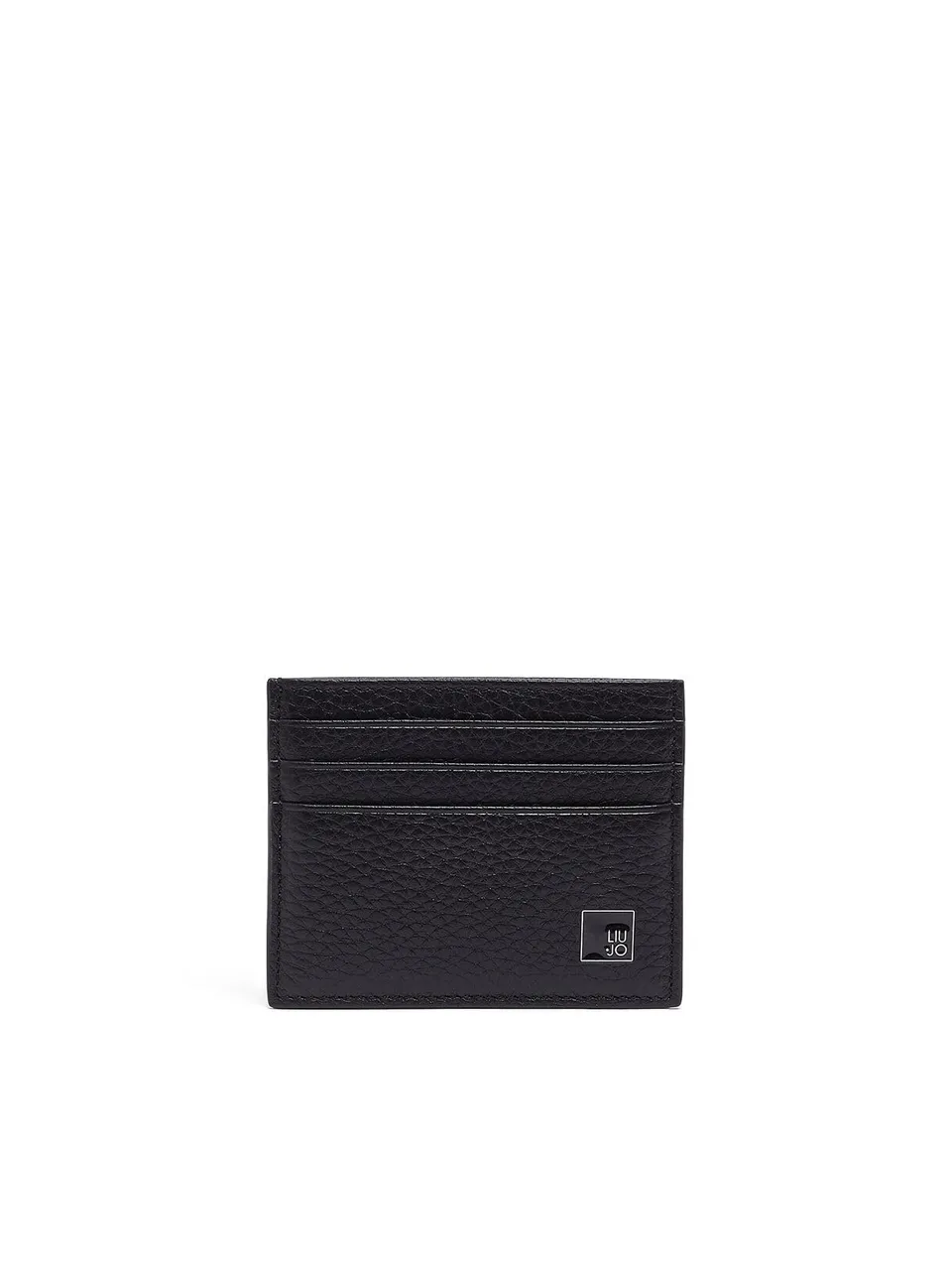 Liu Jo 22222 portacarte pelle nero 8x10 cm logo