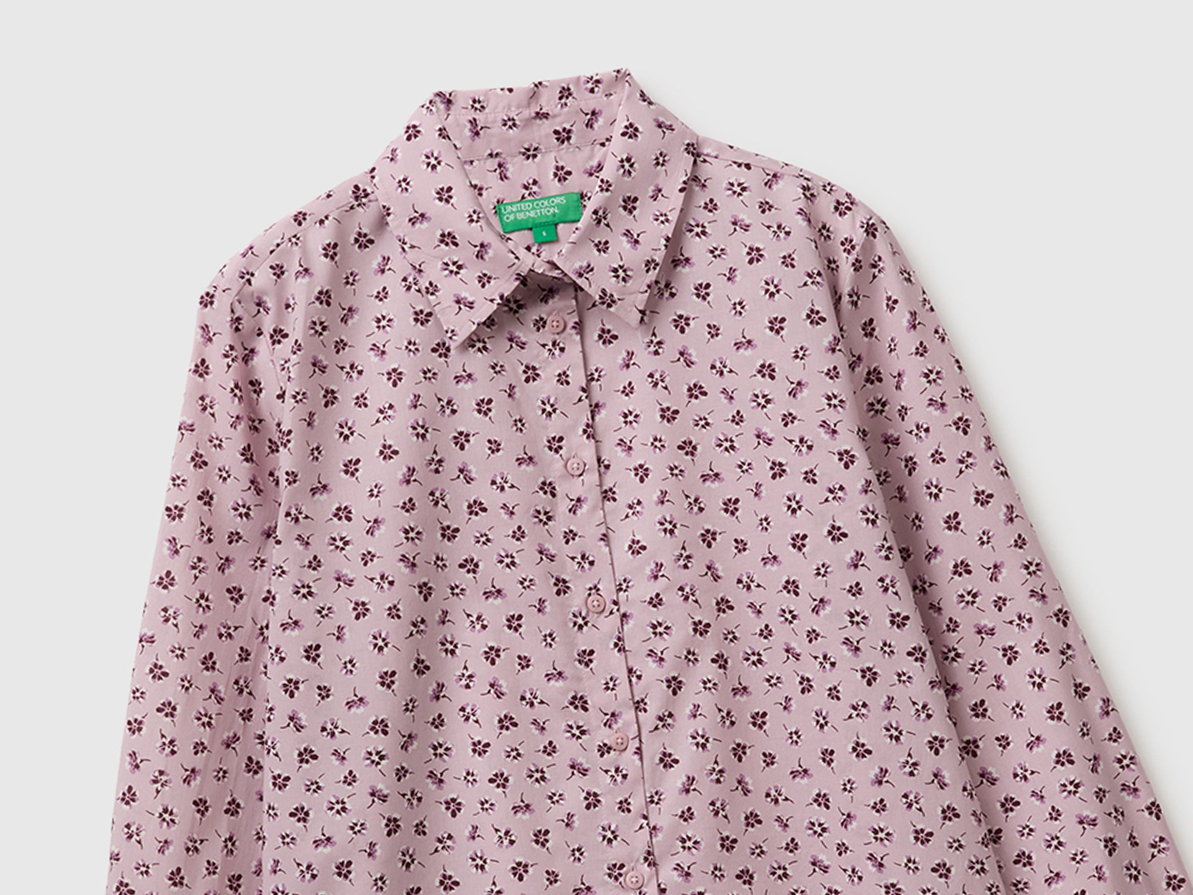 United Colors of Benetton Shirts camicia fantasia cotone