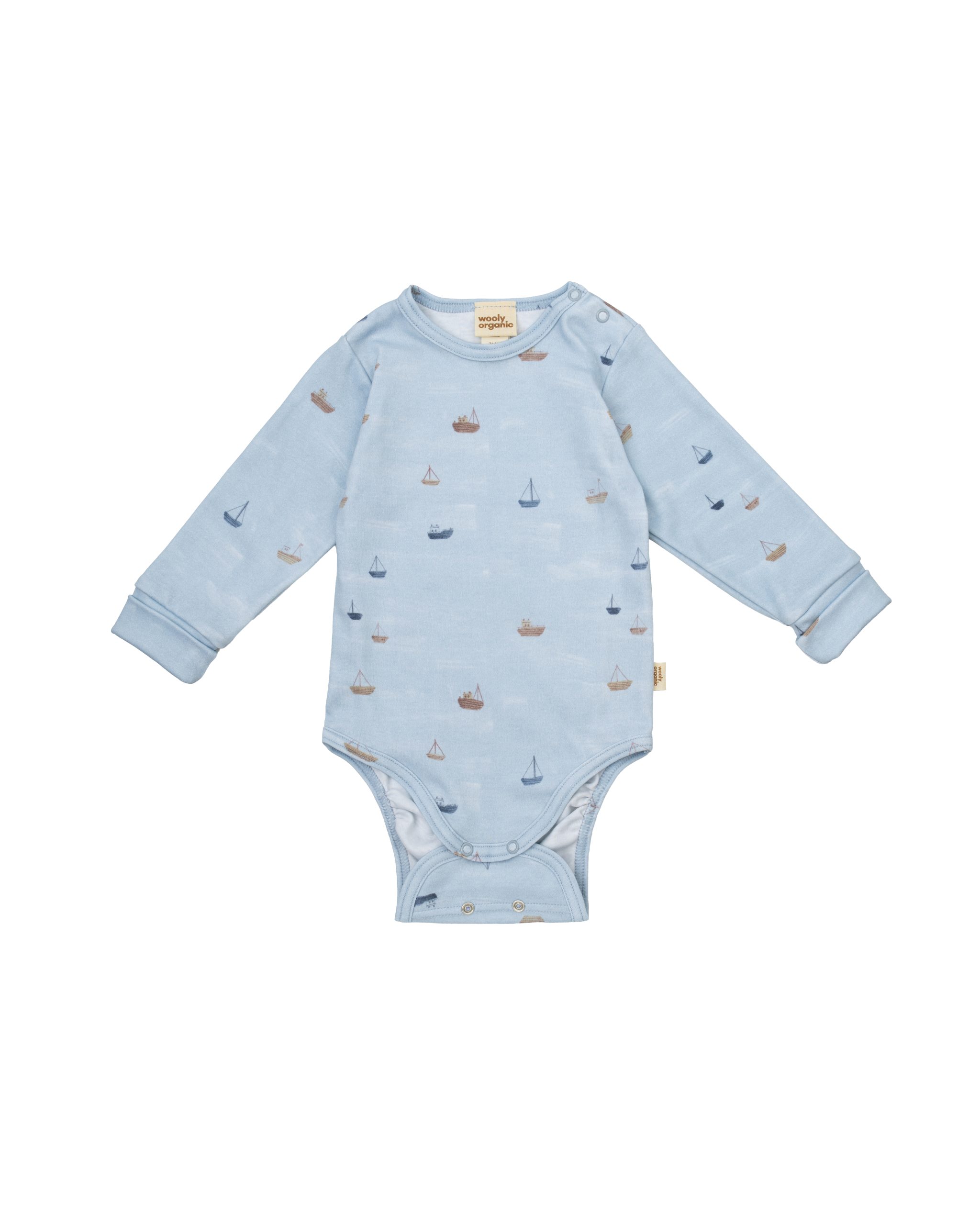Woolly Organic Bodysuit SS27 body neonato cotone Follow the Chicks