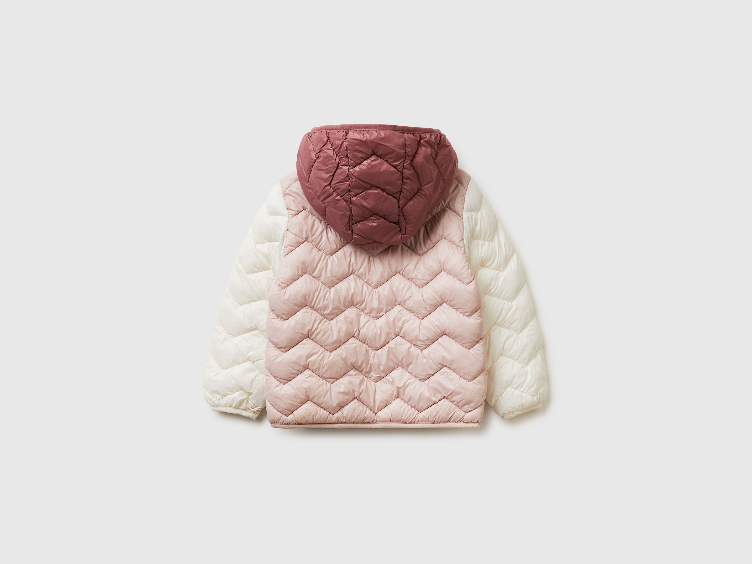 United Colors of Benetton piumino cappuccio giacca nylon bimbo 116