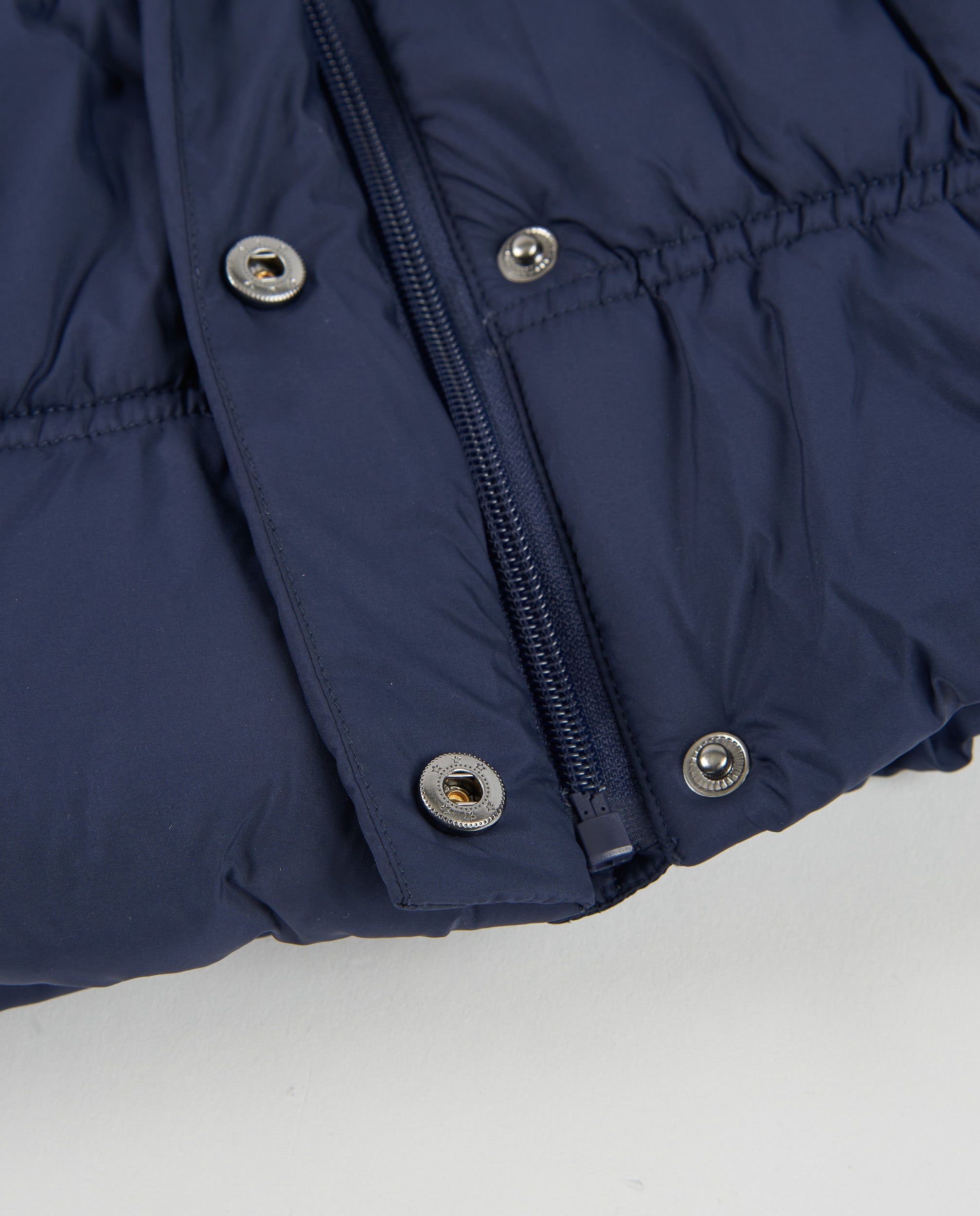 TucTuc Cappotti gilet imbottito blu bambino collo alto