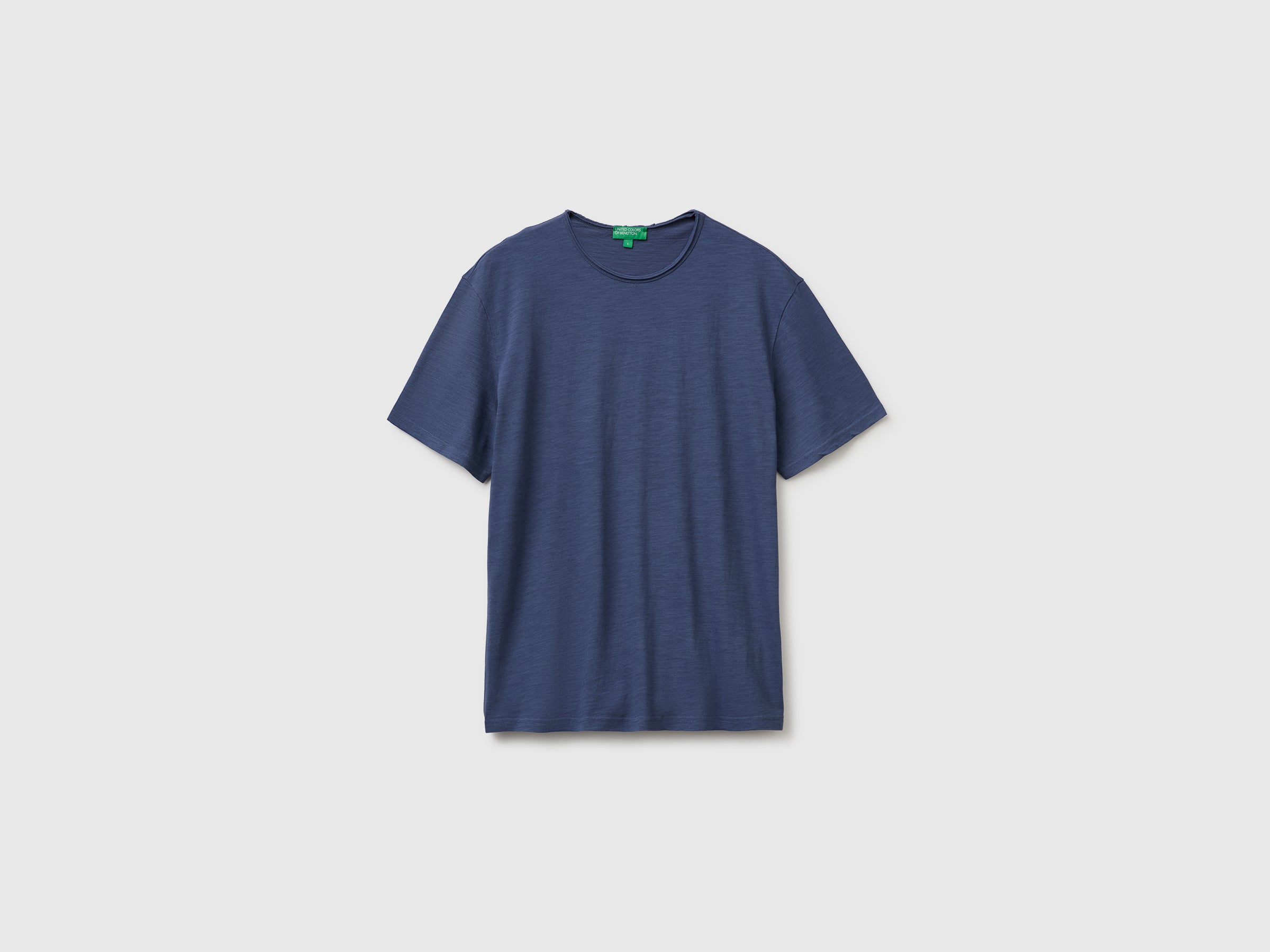 United Colors of Benetton Slub Cotton T-Shirt cotone organico