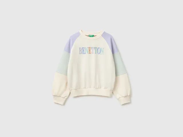 United Colors of Benetton felpa color block taglia M