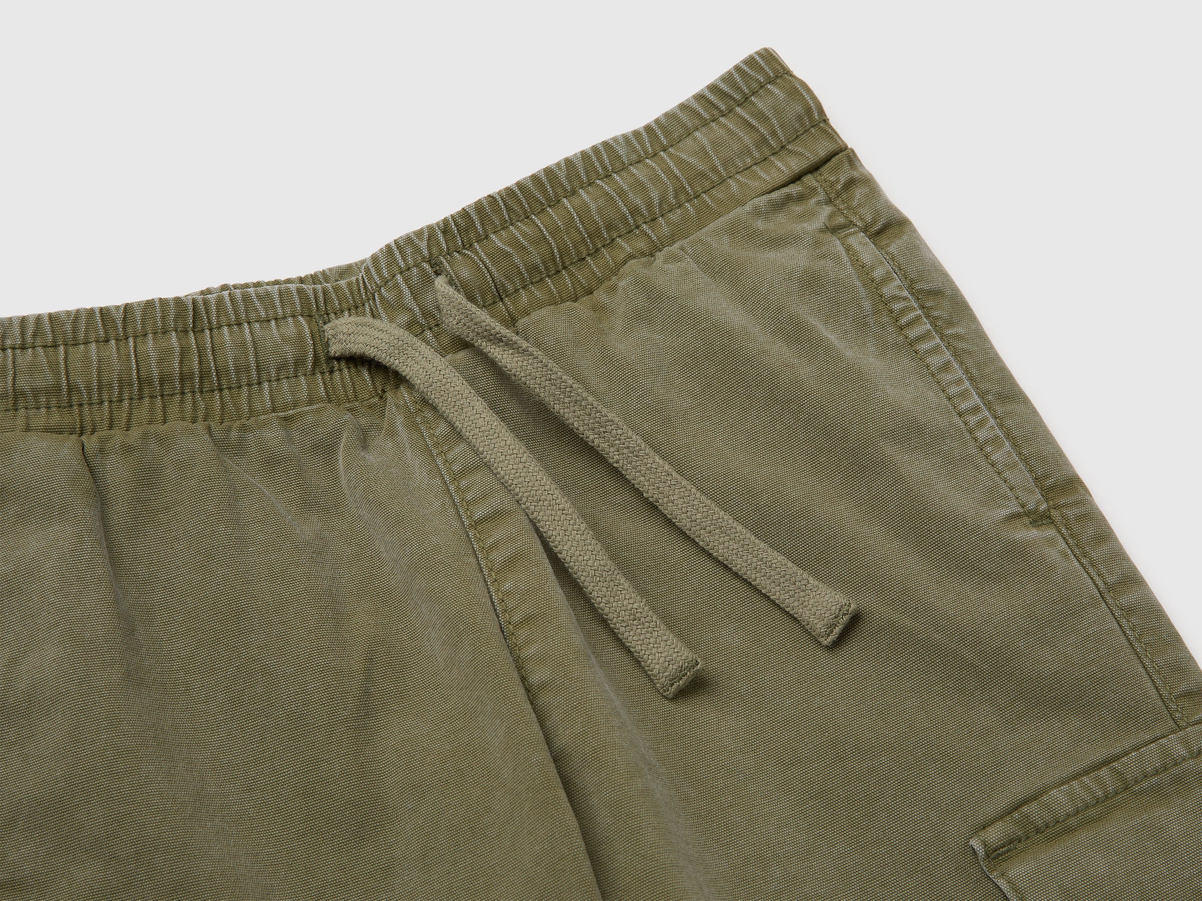 United Colors of Benetton Drawstring Cargo pantaloni tela bambino