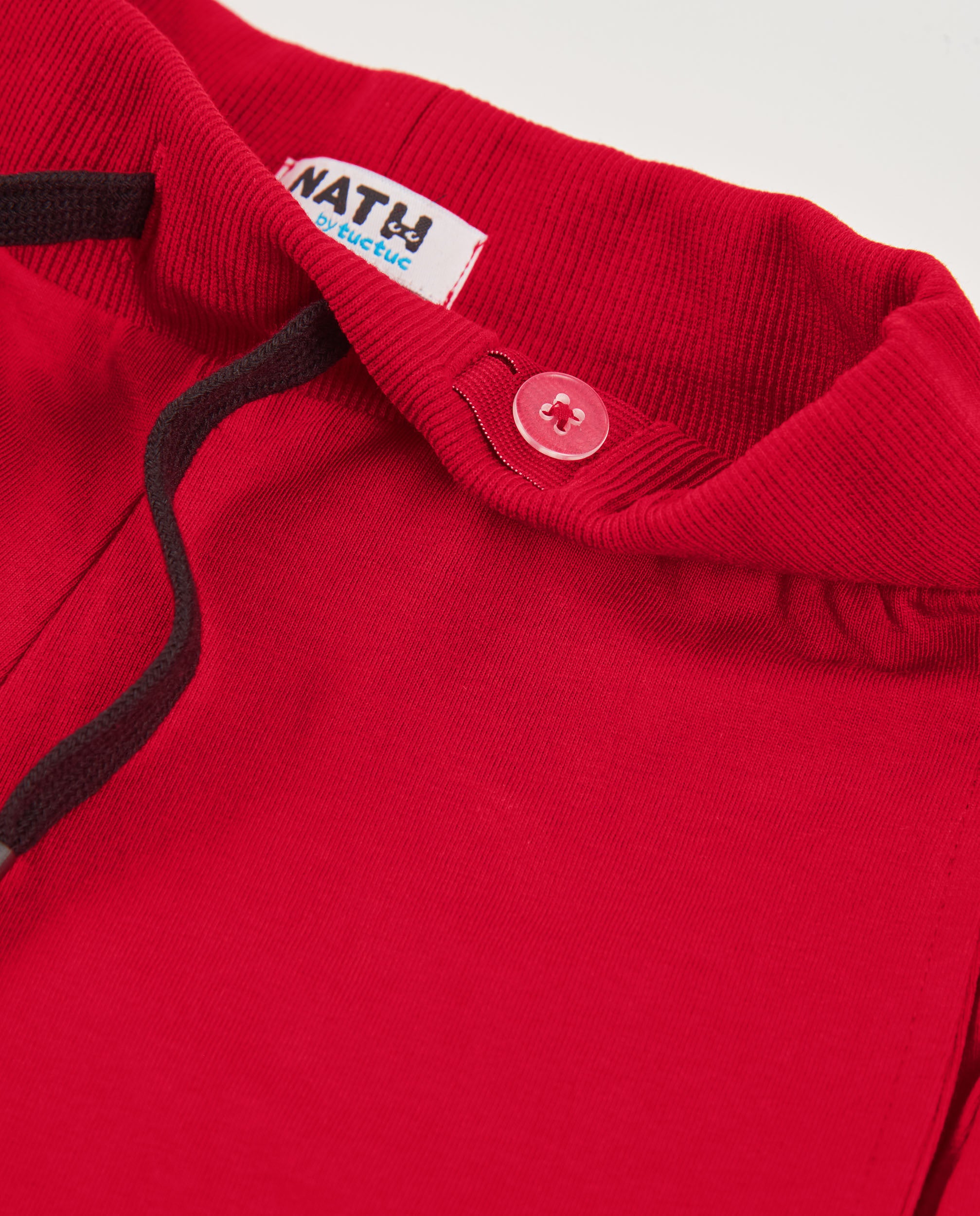TucTuc Bermuda Bermuda Bambino Rosso con Coulisse