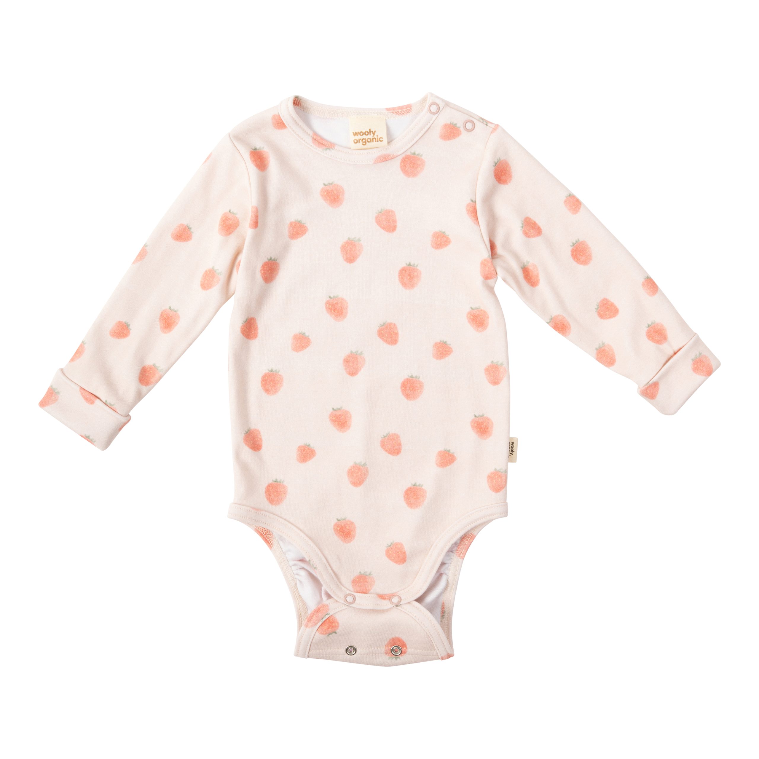 Woolly Organic Longsleeve Bodysuit body manica lunga cotone organico
