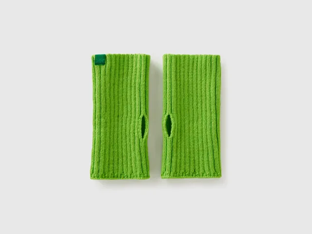 United Colors of Benetton Fluorescent Sleeves Scaldabraccia OS Lana