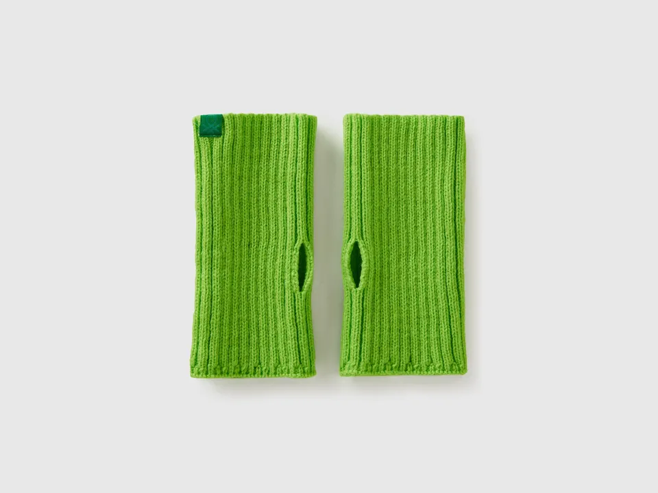 United Colors of Benetton Fluorescent Sleeves Scaldabraccia OS Lana