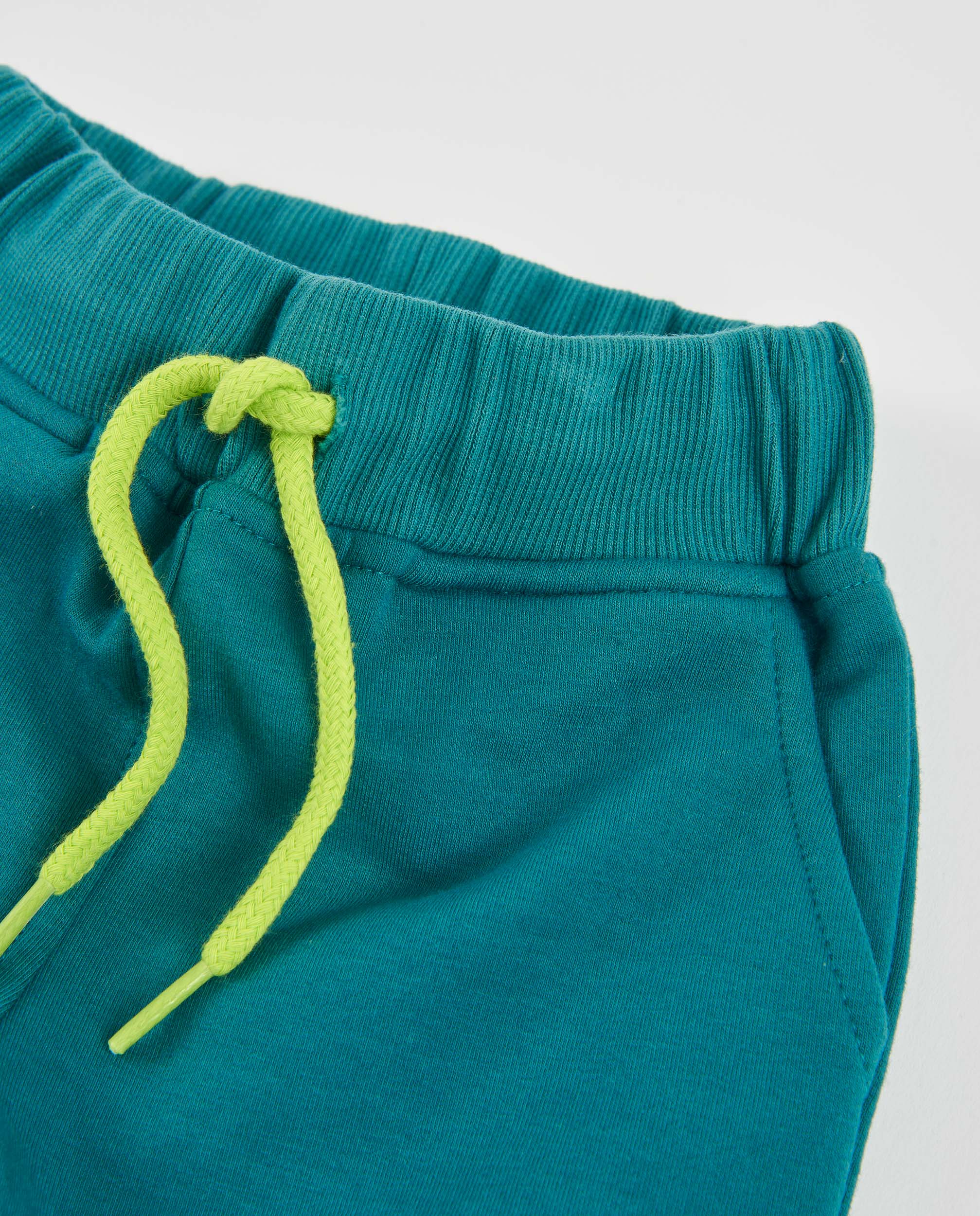 TucTuc Pantaloni Felpa Bambino Tasca Blu Turchese