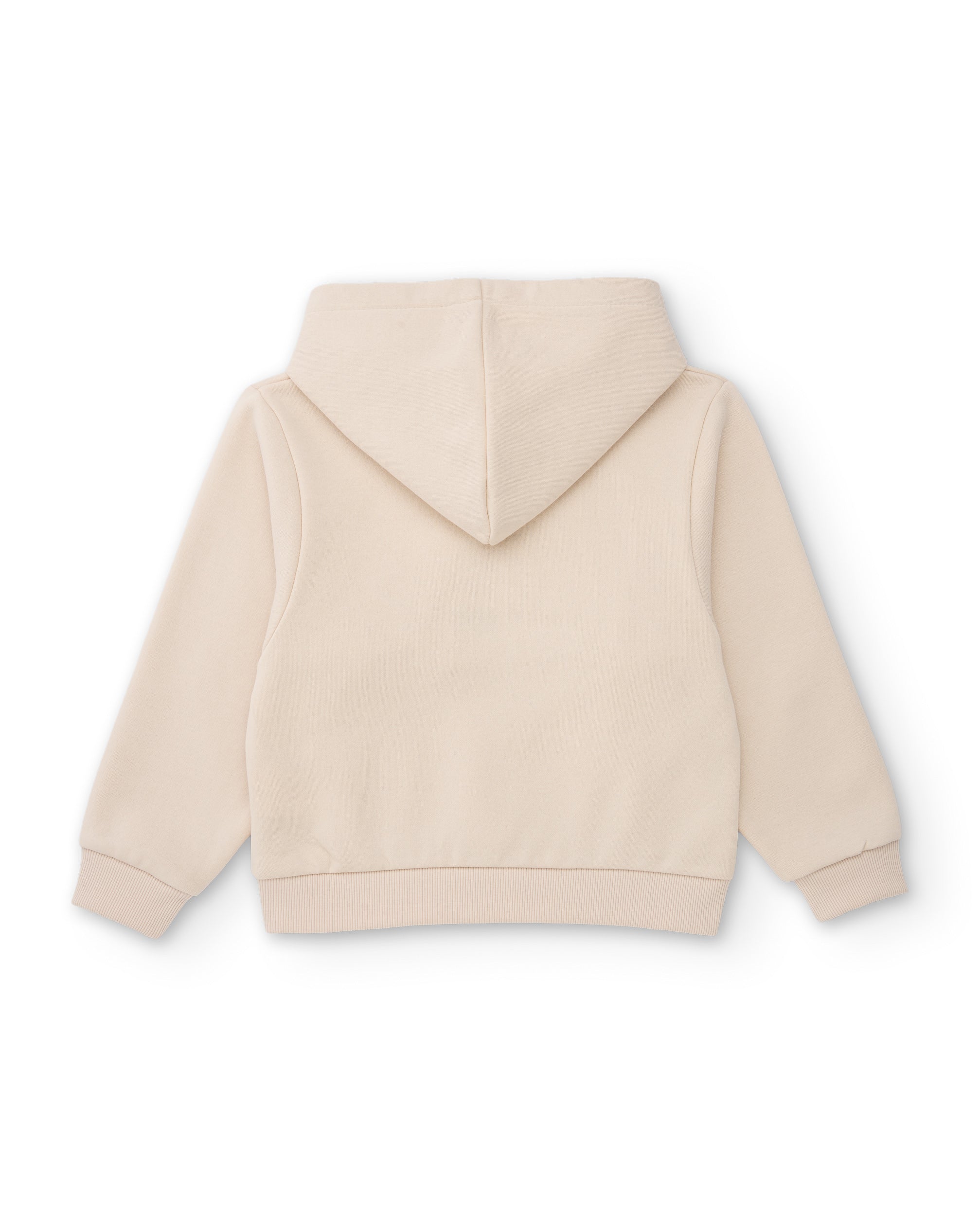TucTuc Completi Tuta Bimba Crudo Felpa Cappuccio Cotone