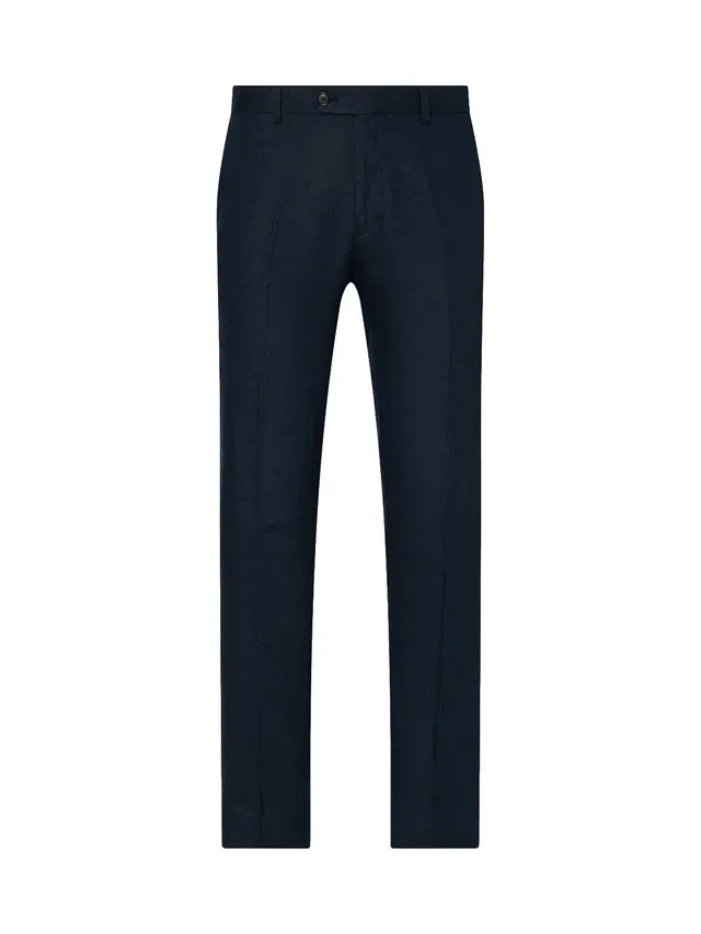 Liu Jo Pantaloni 100% Lino Pantaloni Regular Fit
